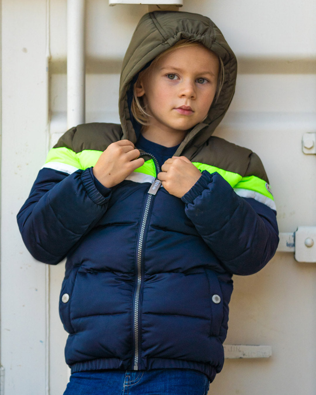 Winterjas Jeff Army Groen - TYGO&vito