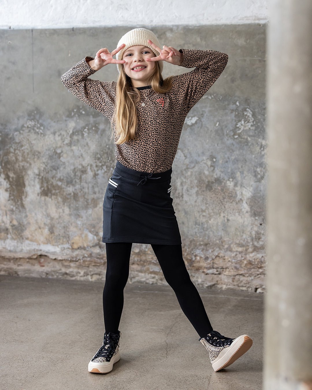 Sweat Rok Ruba Zwart - TYGO&vito