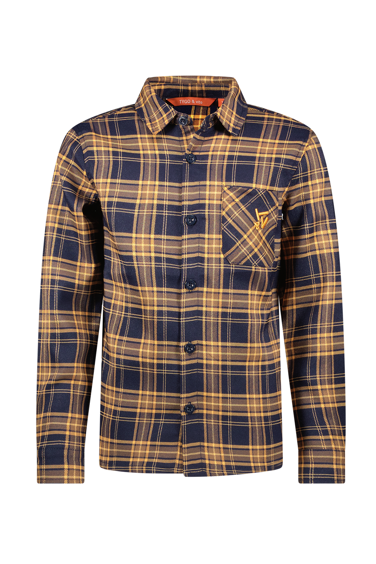 Shirt Bob Donker Blauw - TYGO&vito