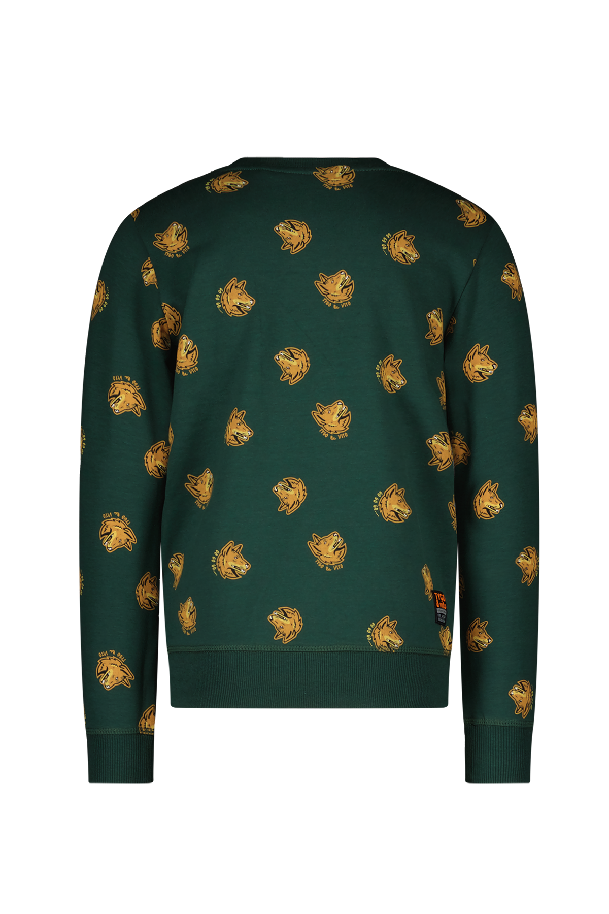 Sweater All-Overprint Jesse Donker Groen - TYGO&vito