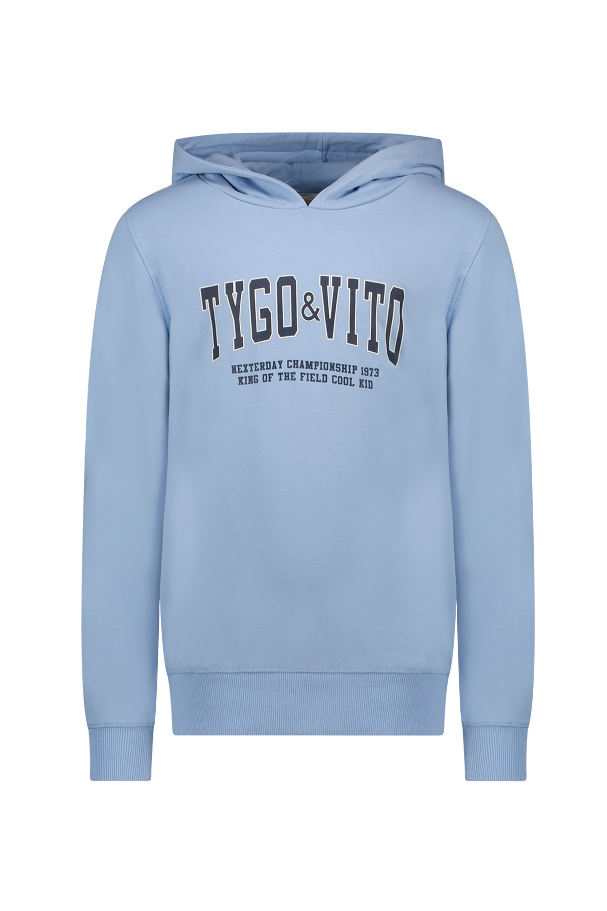 Hoodie Huub Blauw Mid Blue - TYGO&vito
