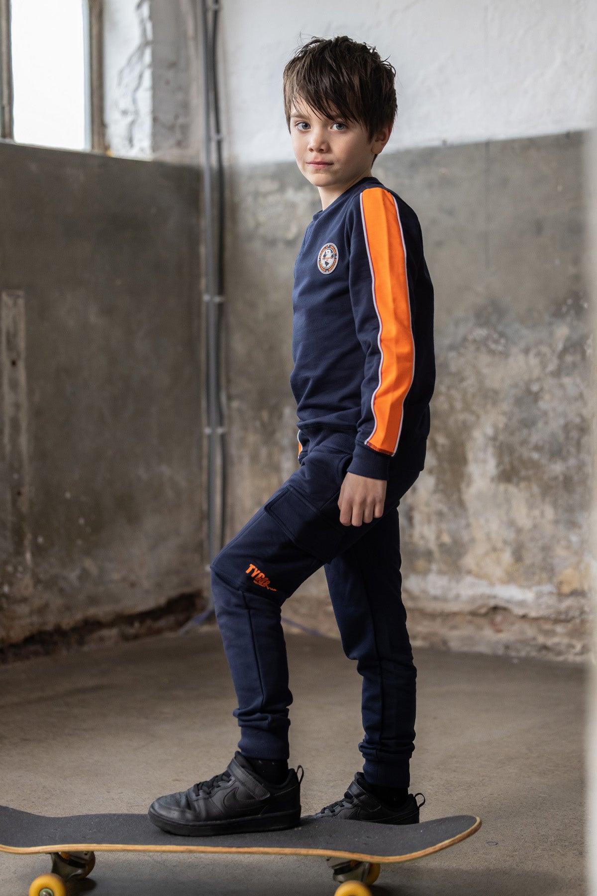 Sweater Sander Donker Blauw - TYGO&vito