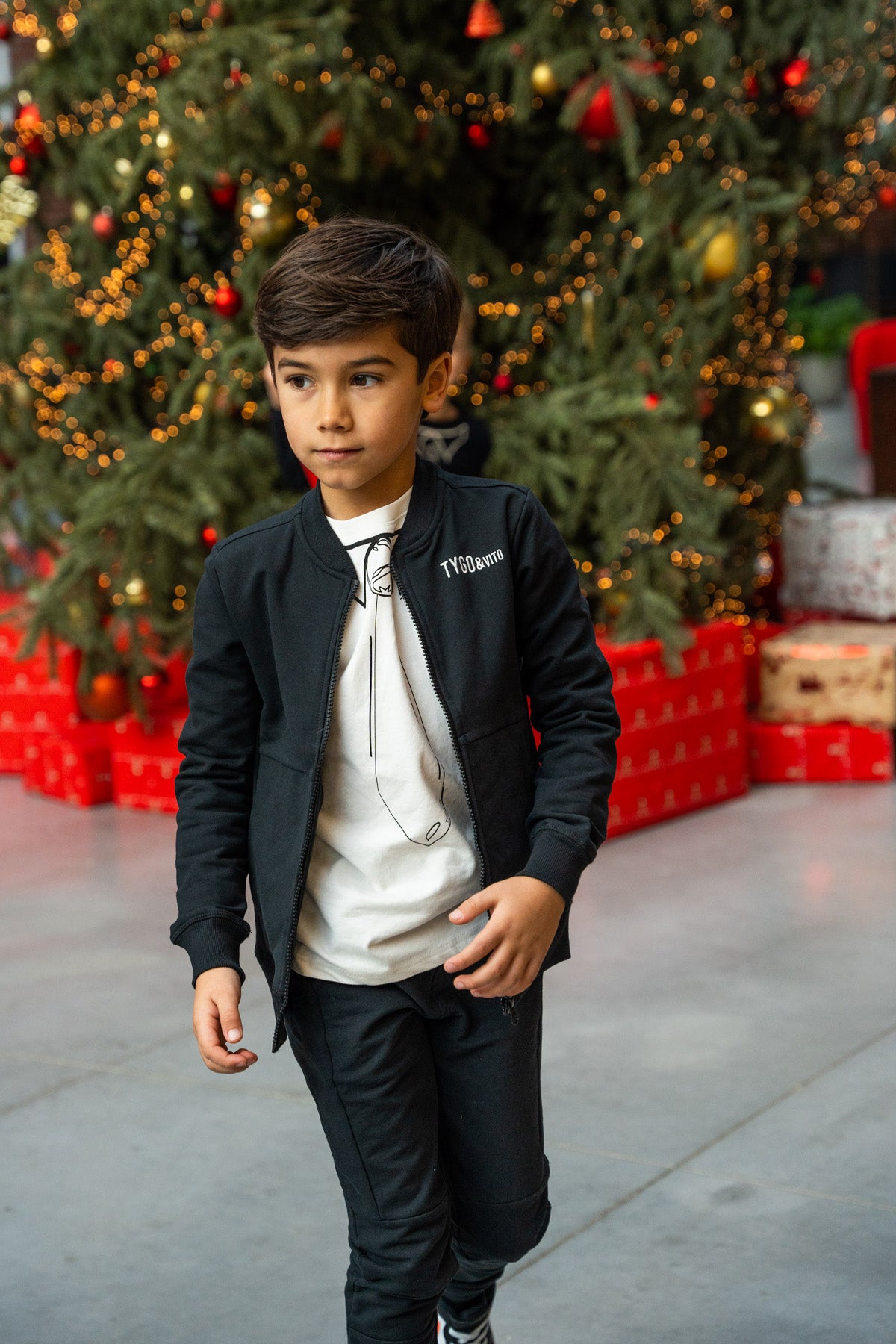 T-Shirt Lange Mouw Luuk Warm Wit - TYGO&vito