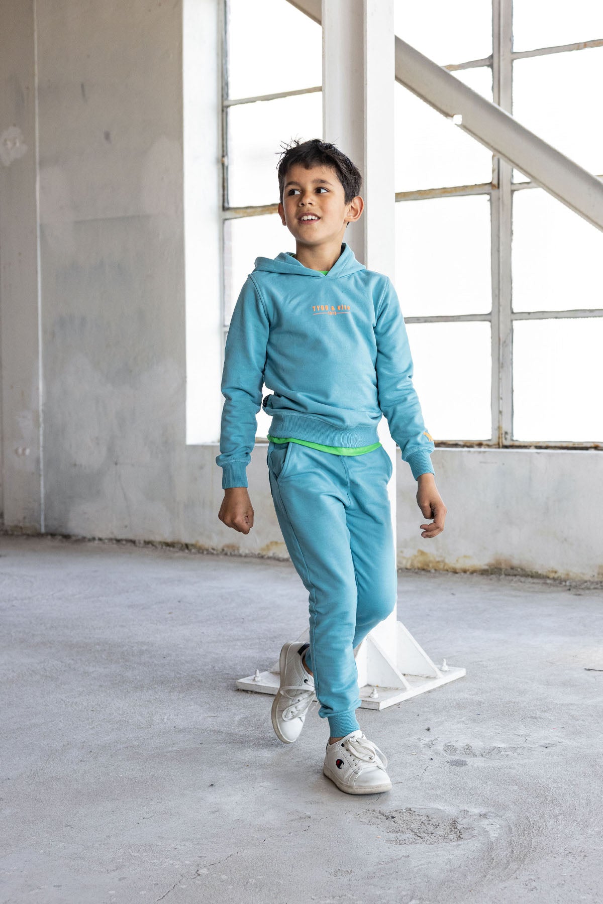 Hoodie Hugo Aqua - TYGO&vito