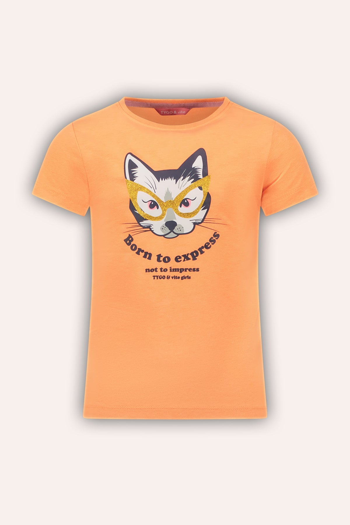 T-Shirt Jill Neon Koraal - TYGO&vito