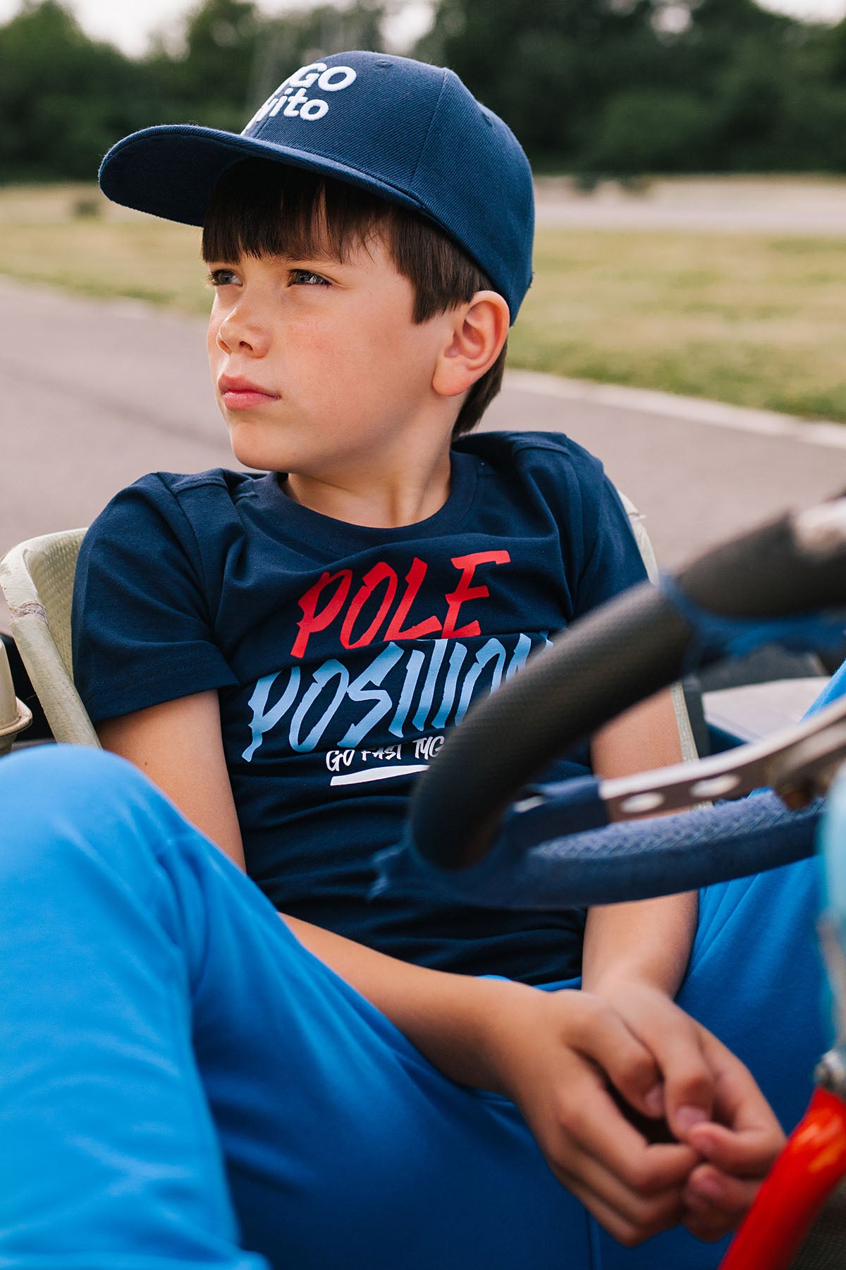 T-Shirt Jaimy Blauw - TYGO&vito