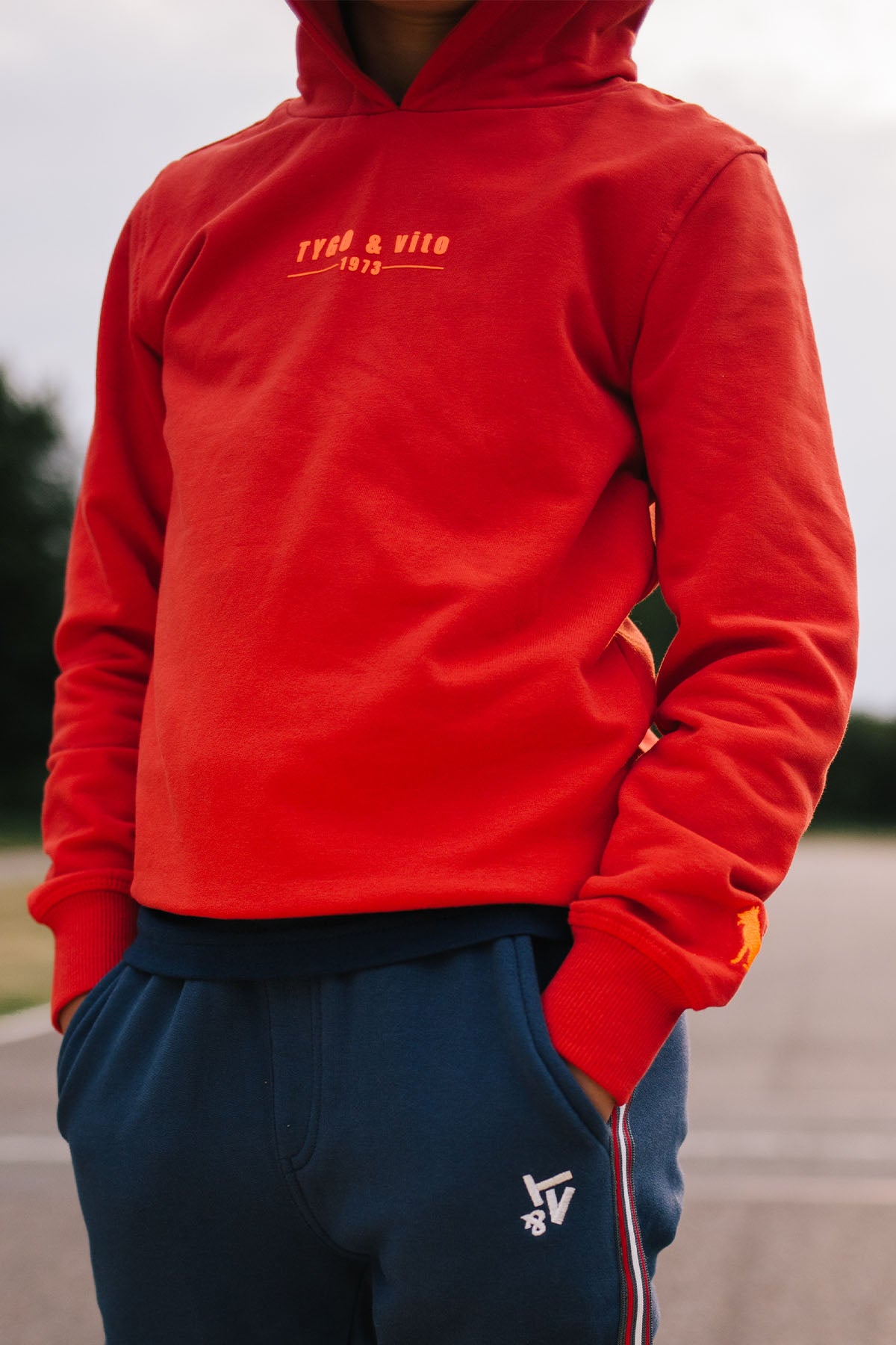 Jogpant Bas Donker Blauw - TYGO&vito