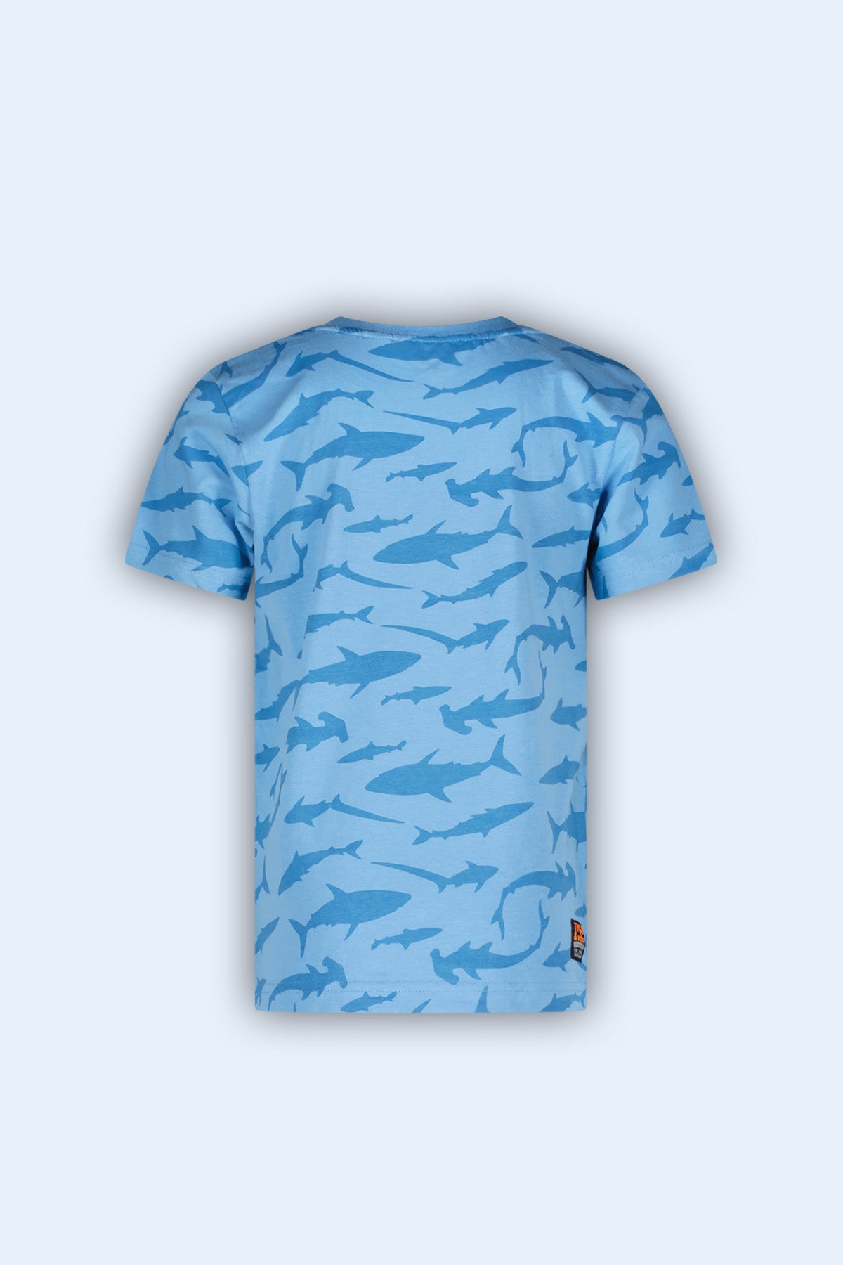 T-shirt Thijs licht blauw