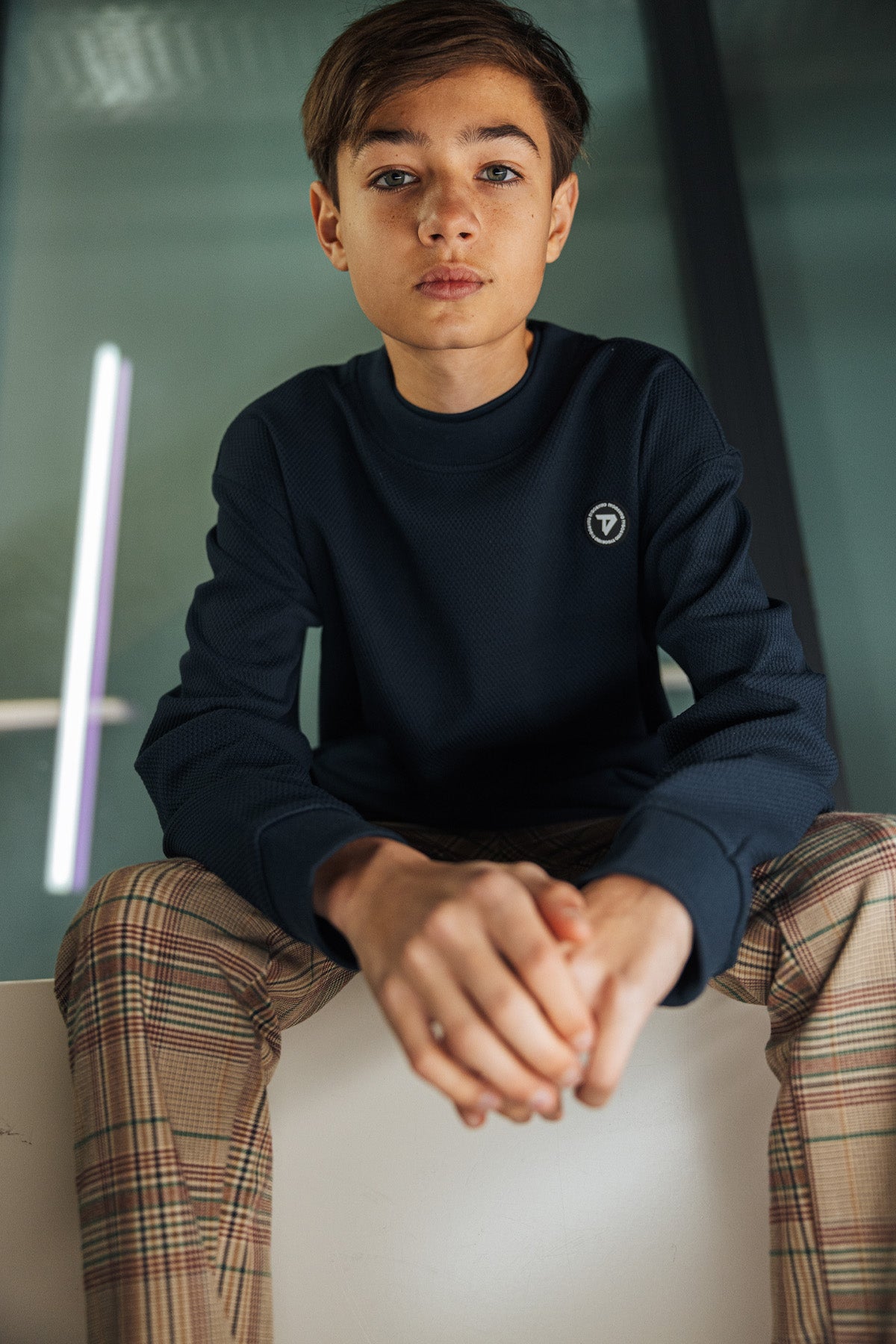 Sweater Dave Navy - TYGO&vito