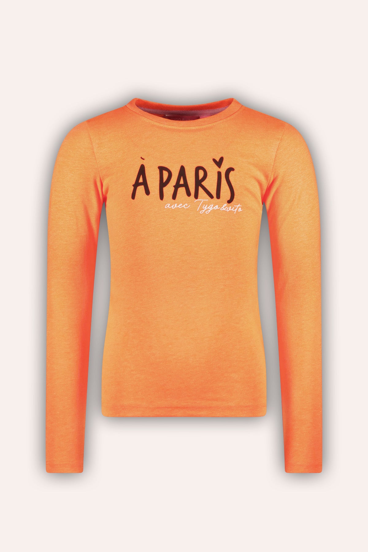 Longsleeve Leonie Neon Oranje - TYGO&vito