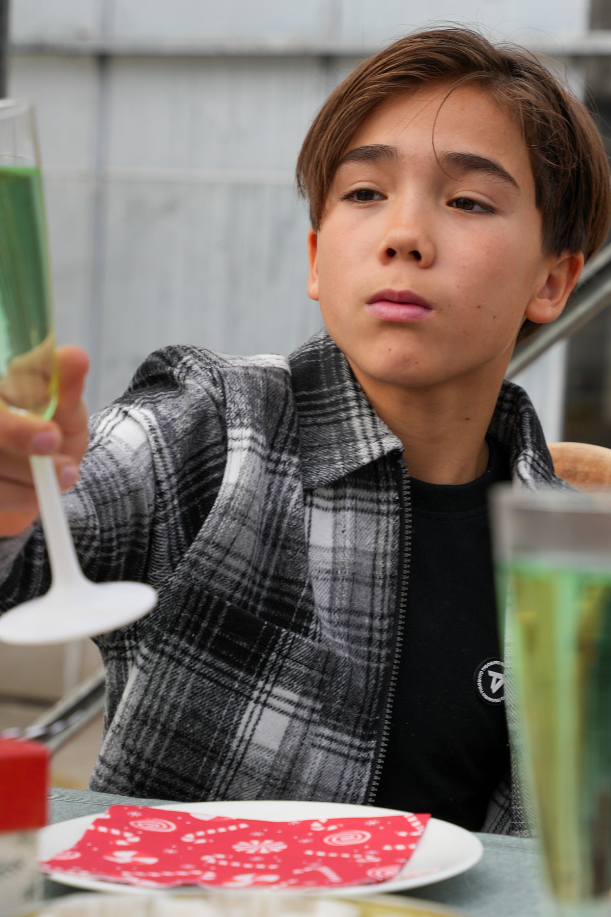 Overshirt Teddy Black