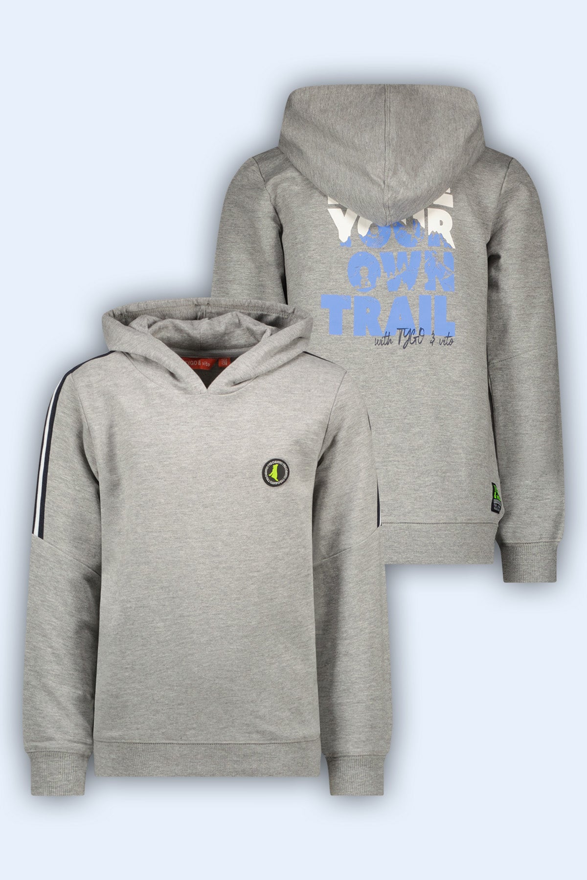 Hoody Hero Gray Melé