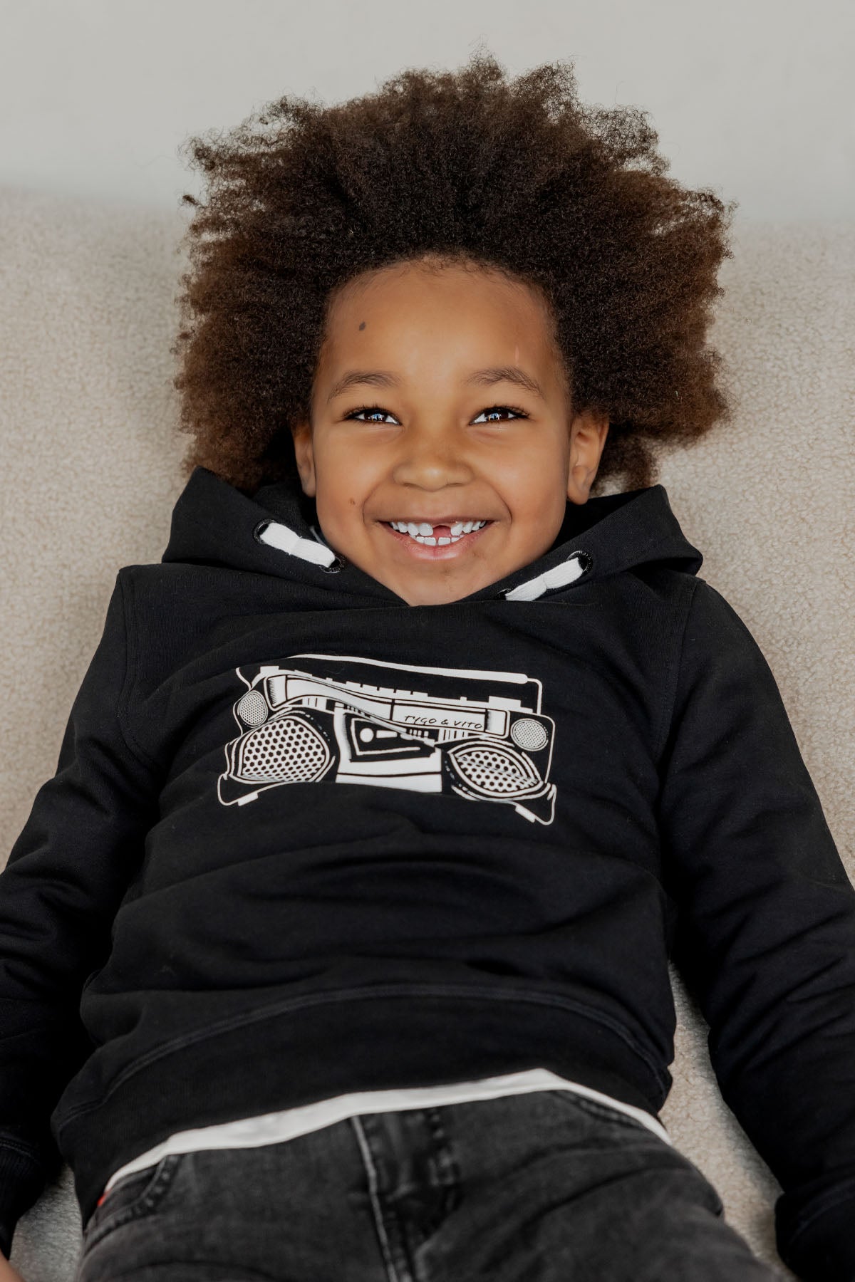 Hoody Henry Zwart