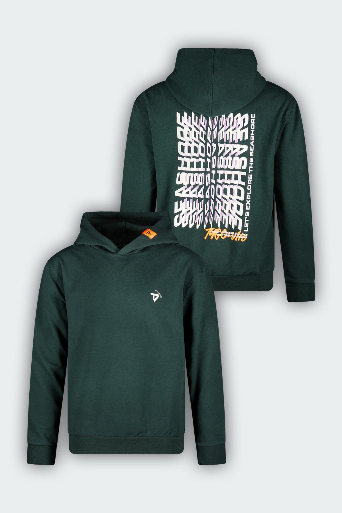 Hoody Nigel Donker Groen