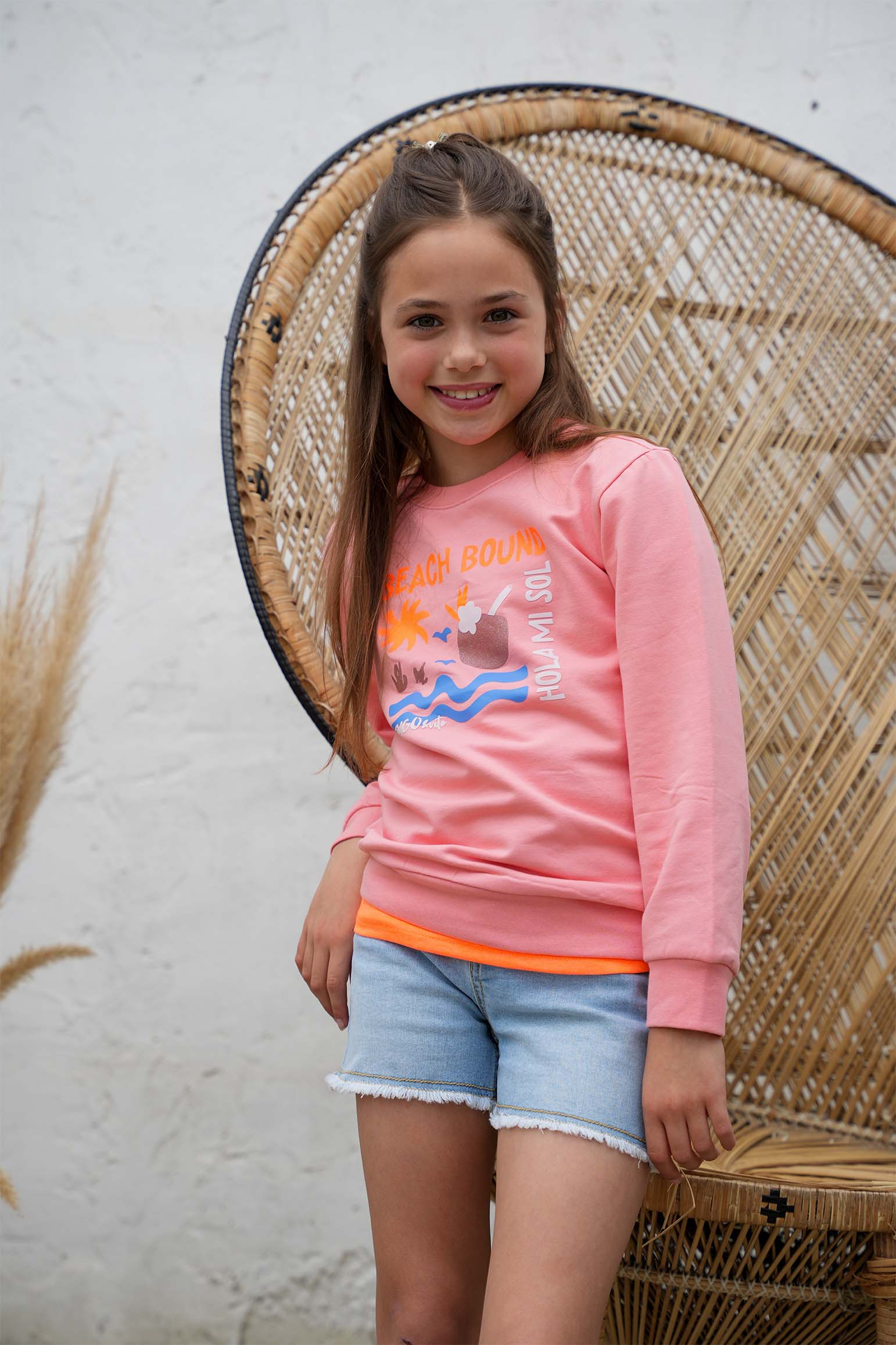 Girls Denim short Billy Light Used