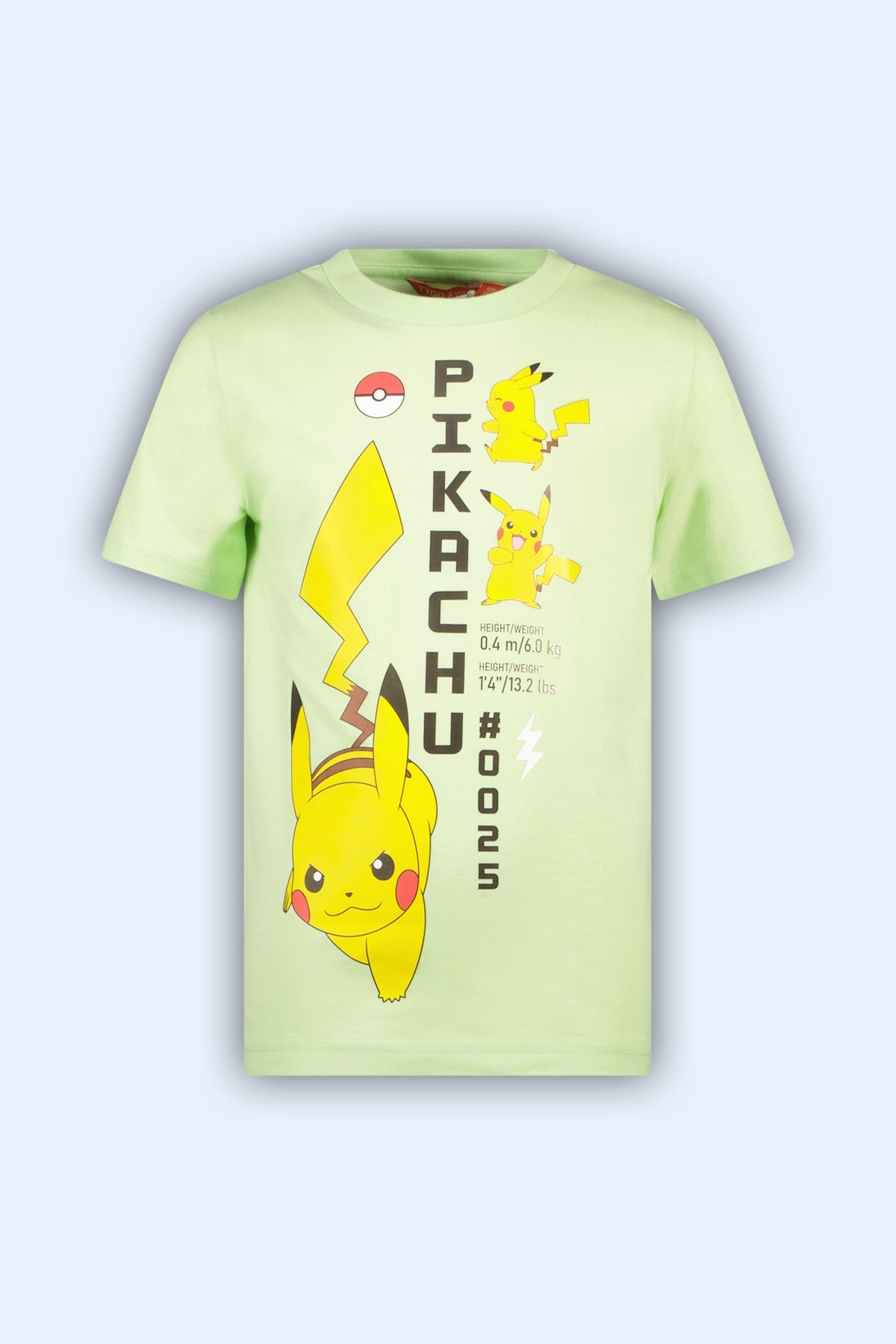 T-shirt Pokémon Mint Green