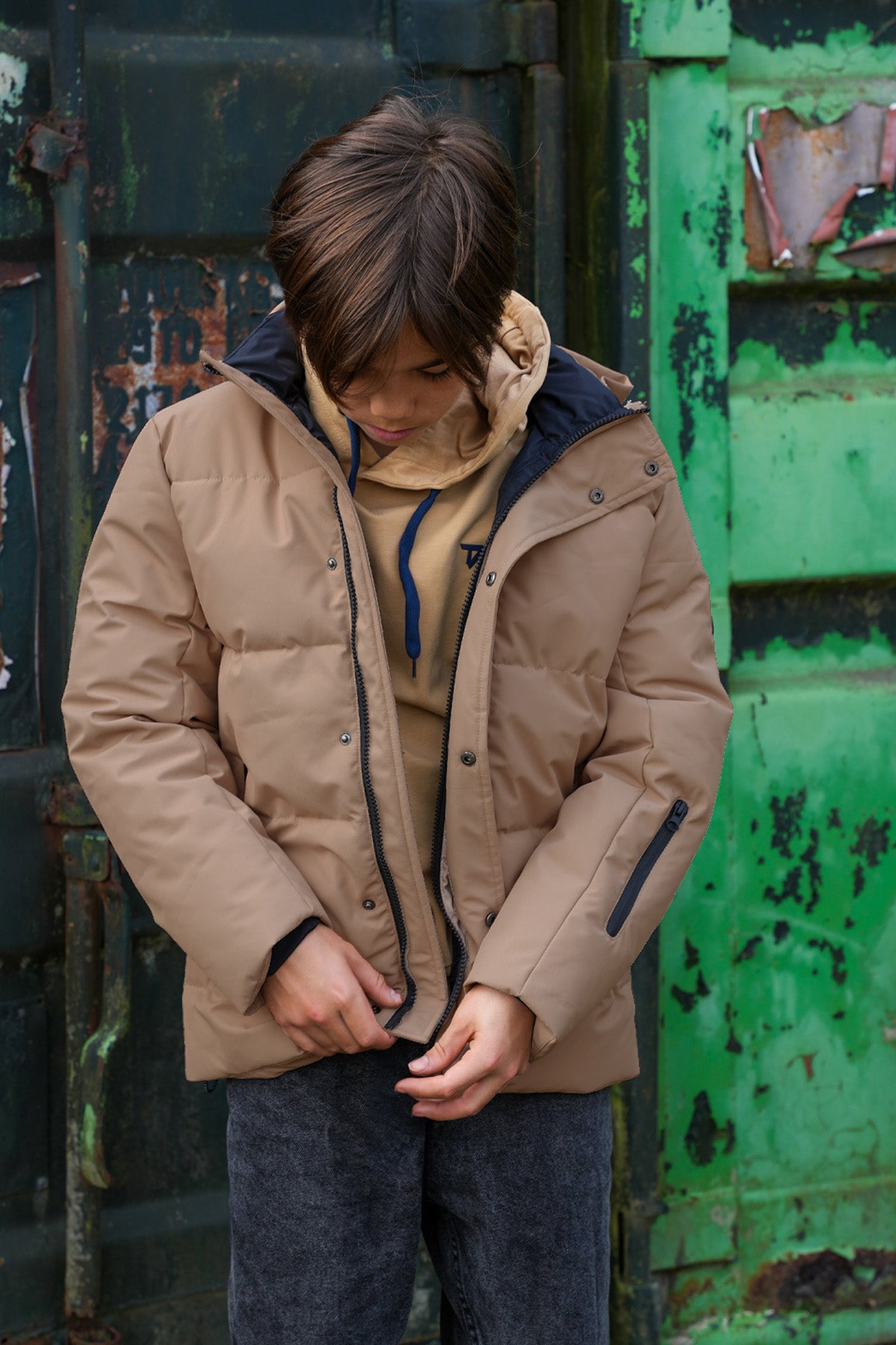 Jas Burton Licht Bruin