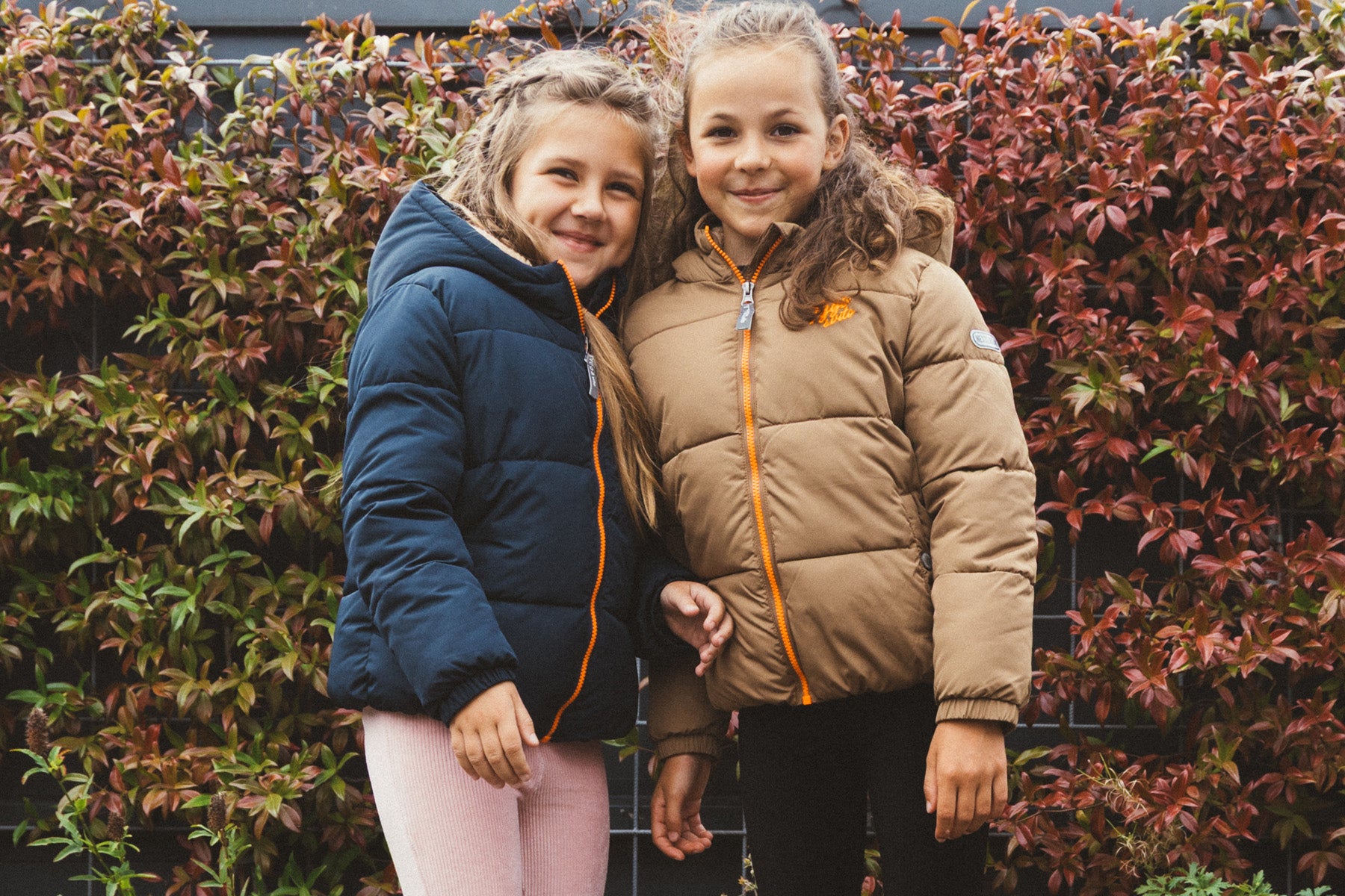 Girls Jas Jara Licht Bruin