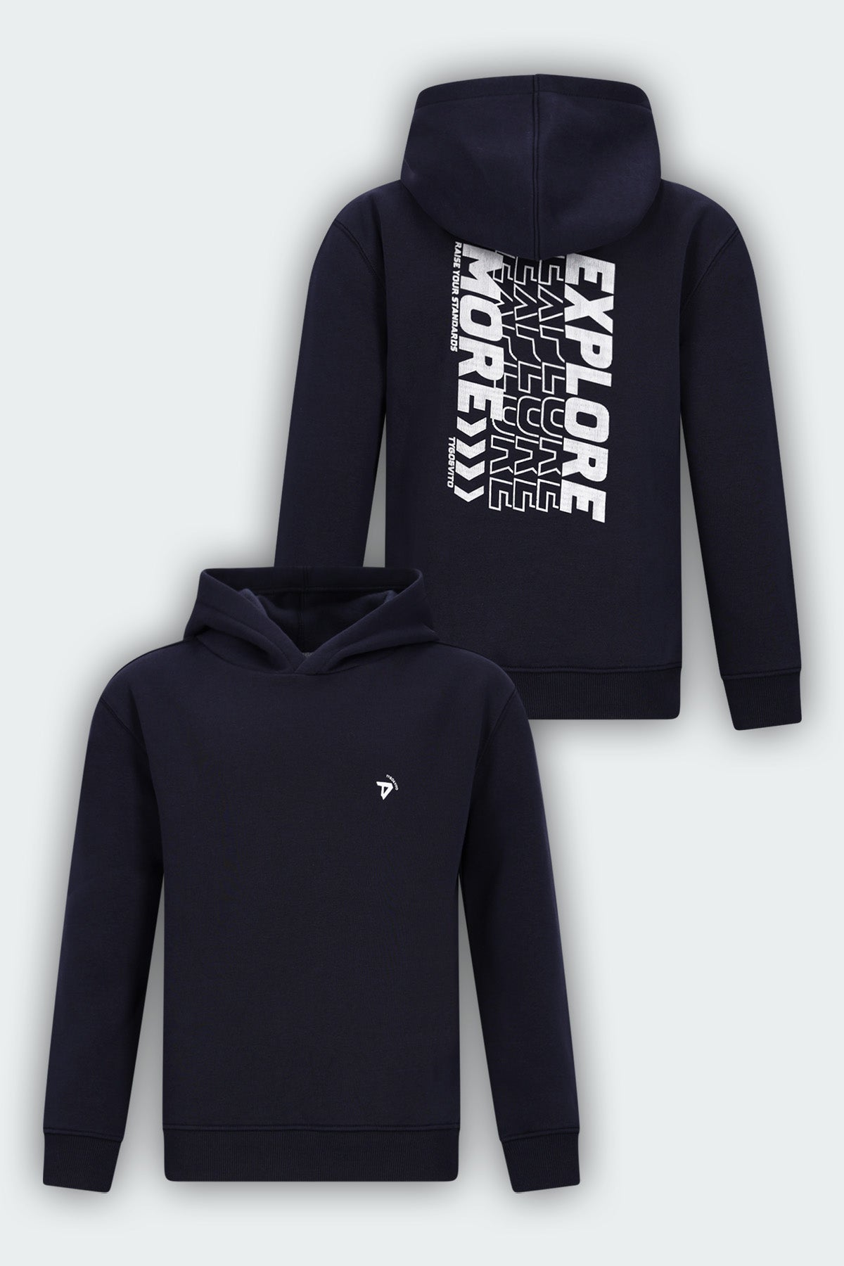 Hoodie Nigel Donker Blauw