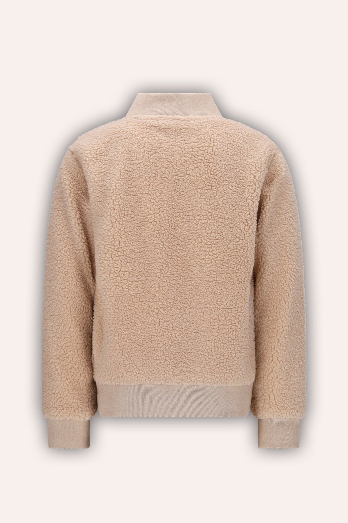 Girls Borg Vest Vajén Beige