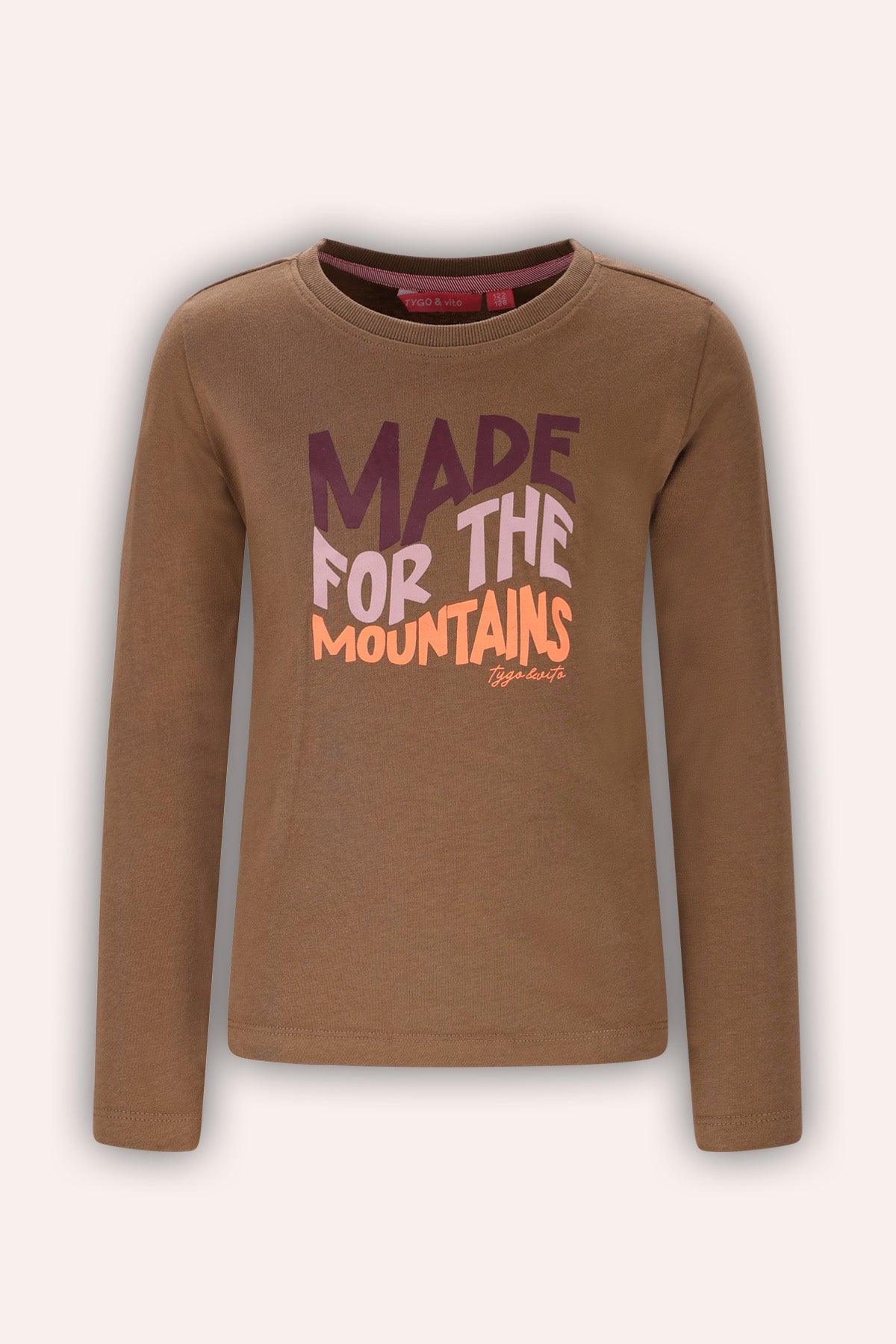 Girls Longsleeve Linde Licht Bruin