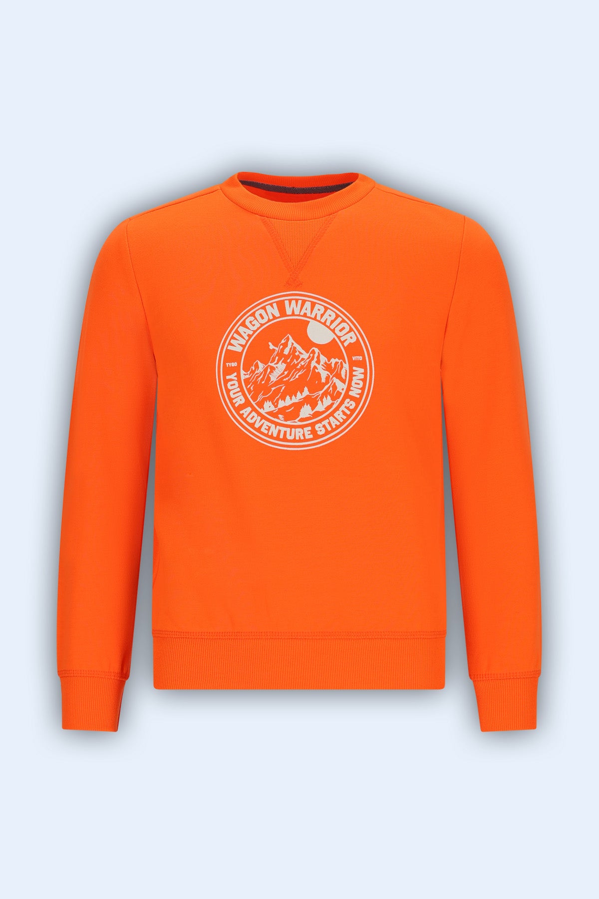 Sweater Sem Neon oranje