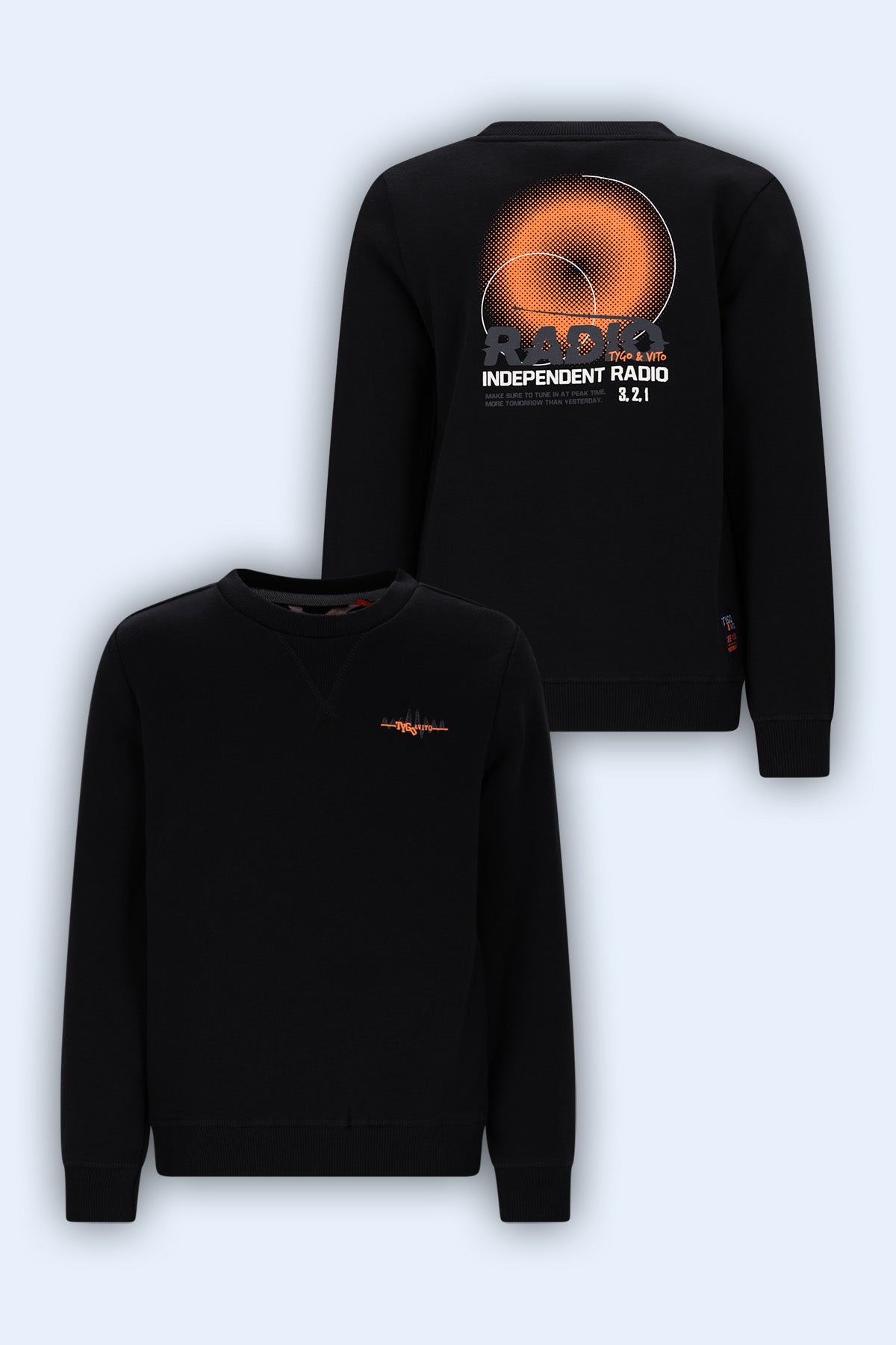 Sweater Silver Zwart