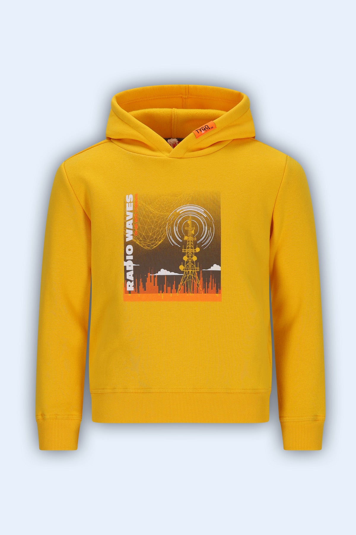 Hoodie Henk Warm Geel