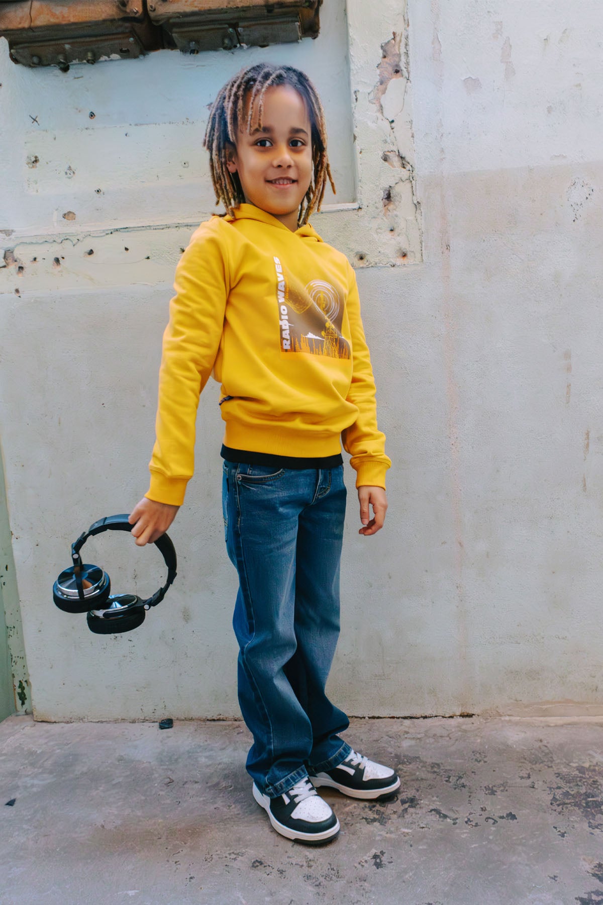 Hoodie Henk Warm Geel