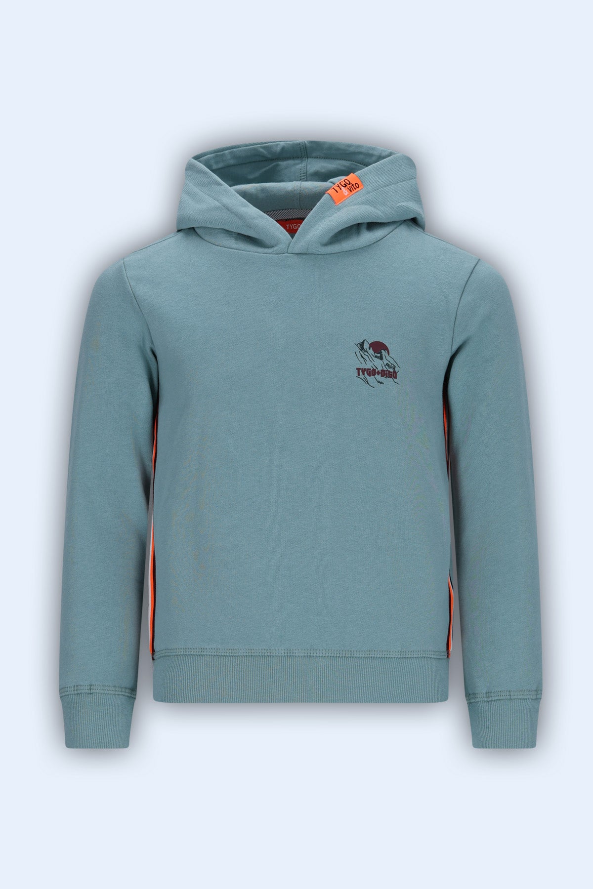 Hoodie Hank Licht Groen