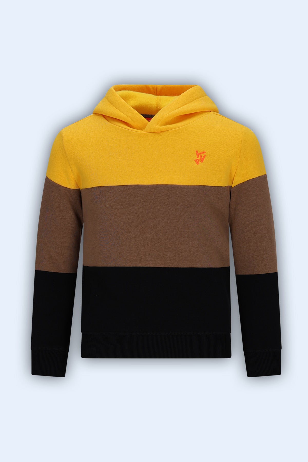 Hoodie Hessel Licht Bruin