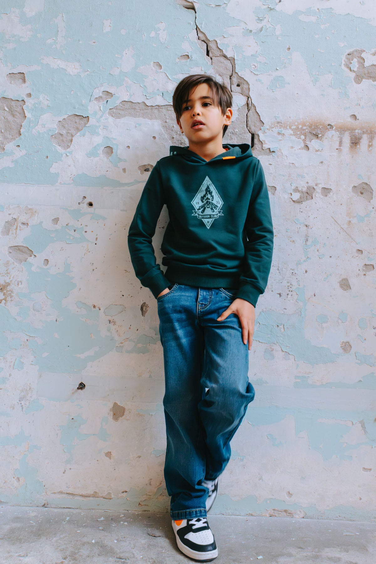 Hoodie Hobie Donker Groen