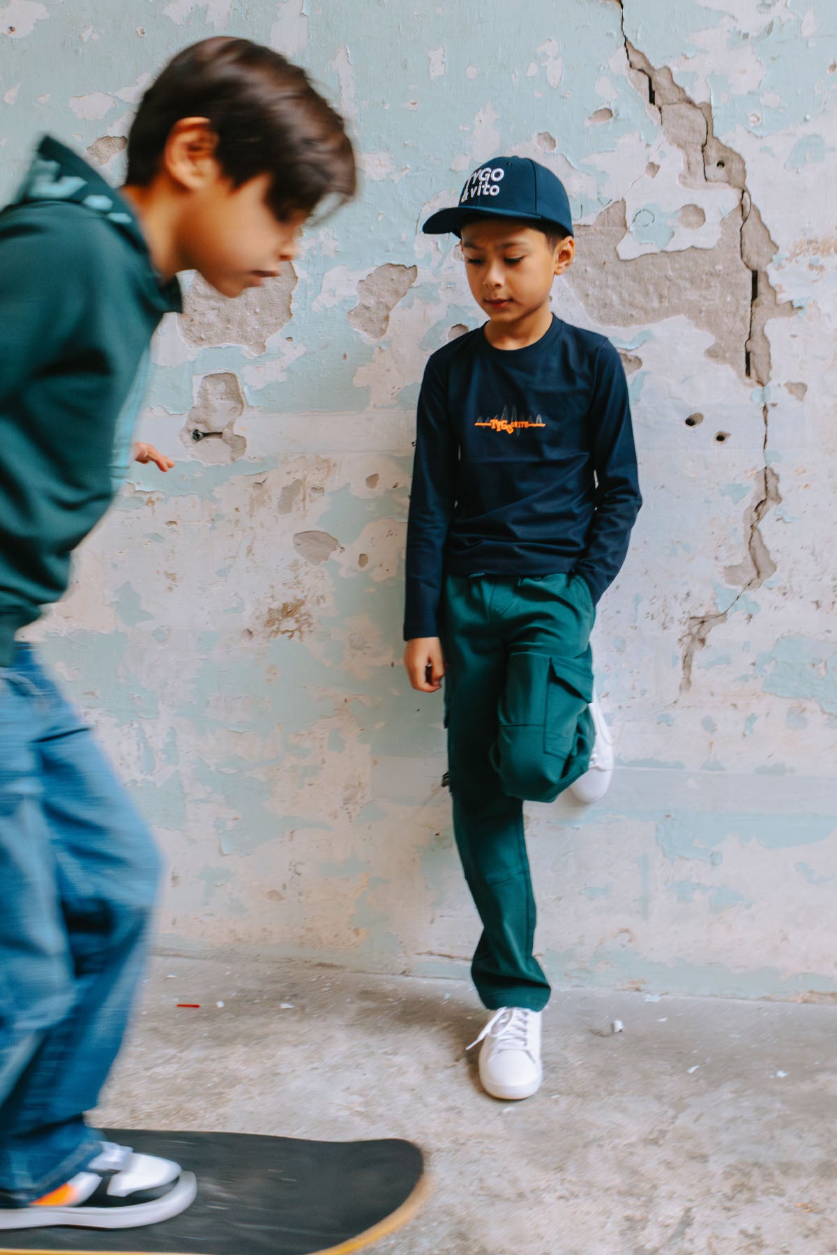 Longsleeve Mees Donker Blauw