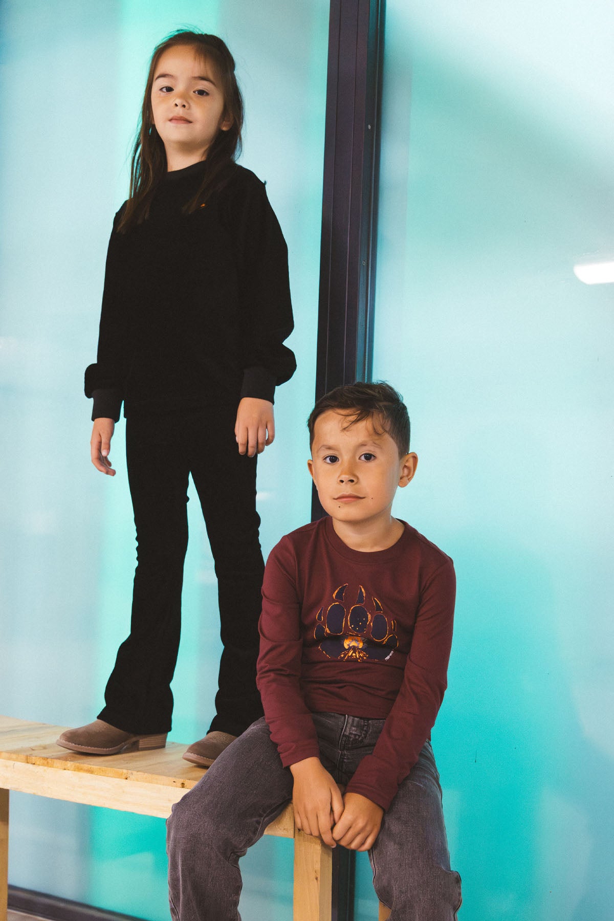 Longsleeve Max Donker Rood