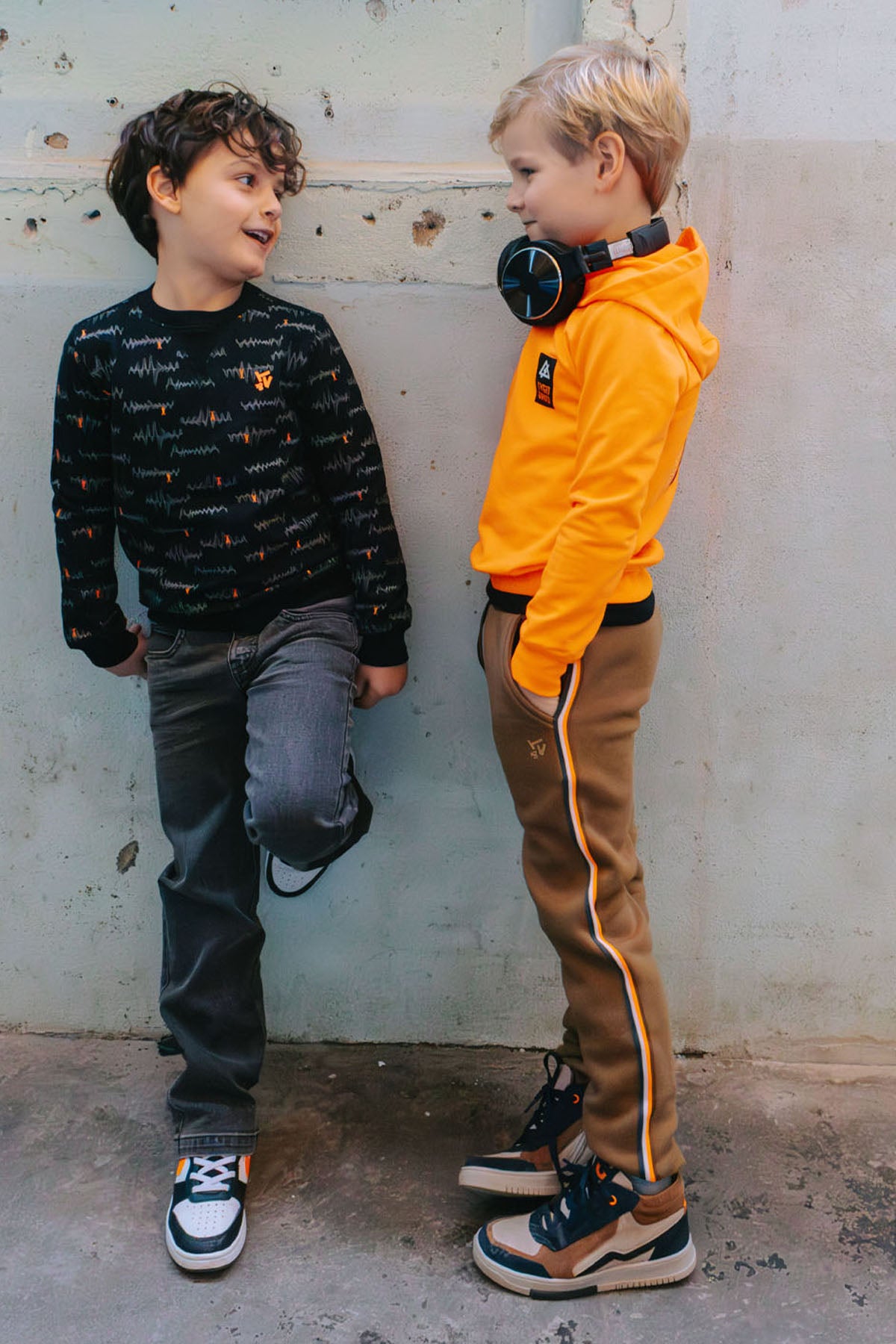 Jogging Broek Bas Licht Bruin