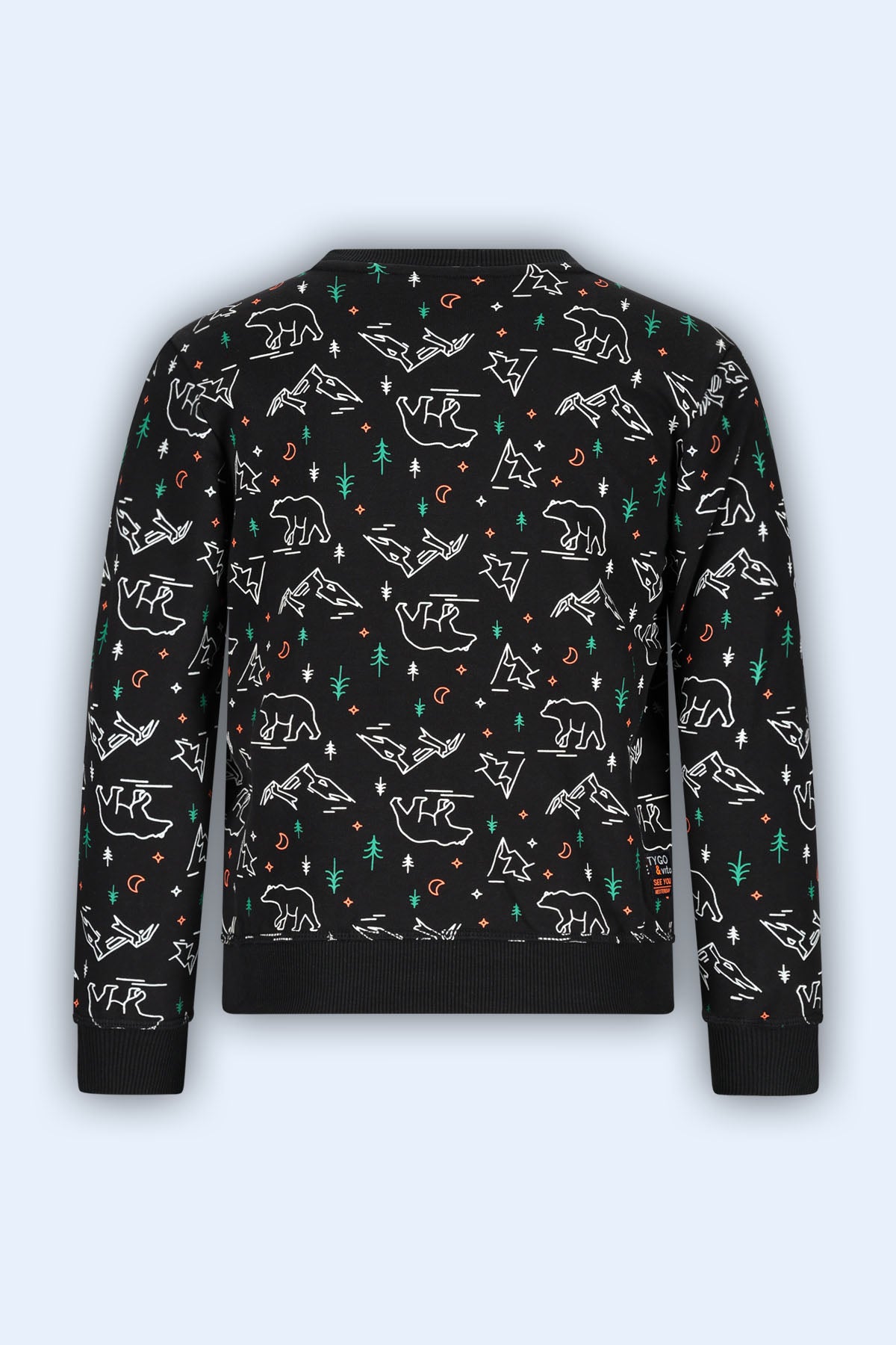 Kersttrui Senna Zwart Boys