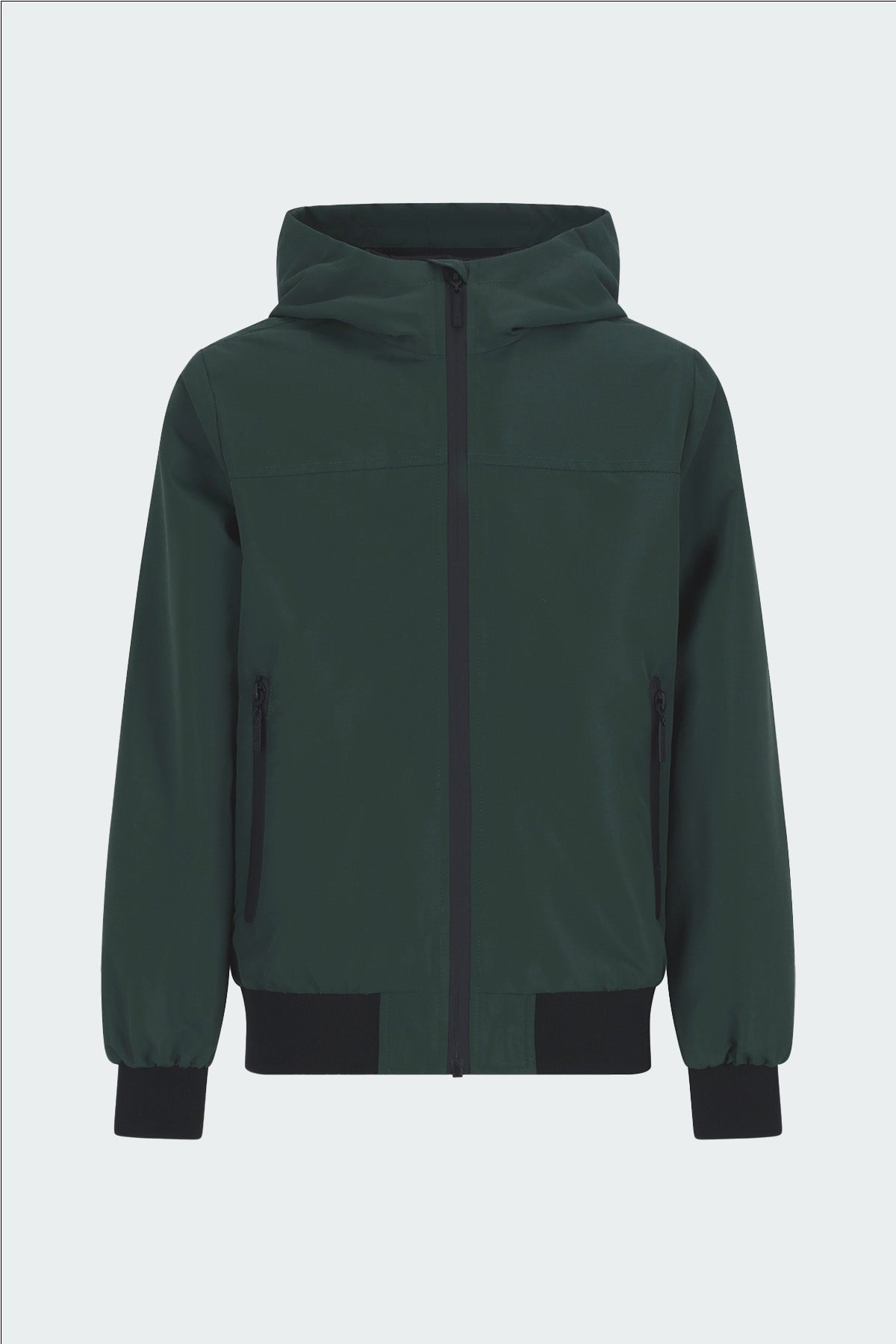 Jas Joeri Donkergroen