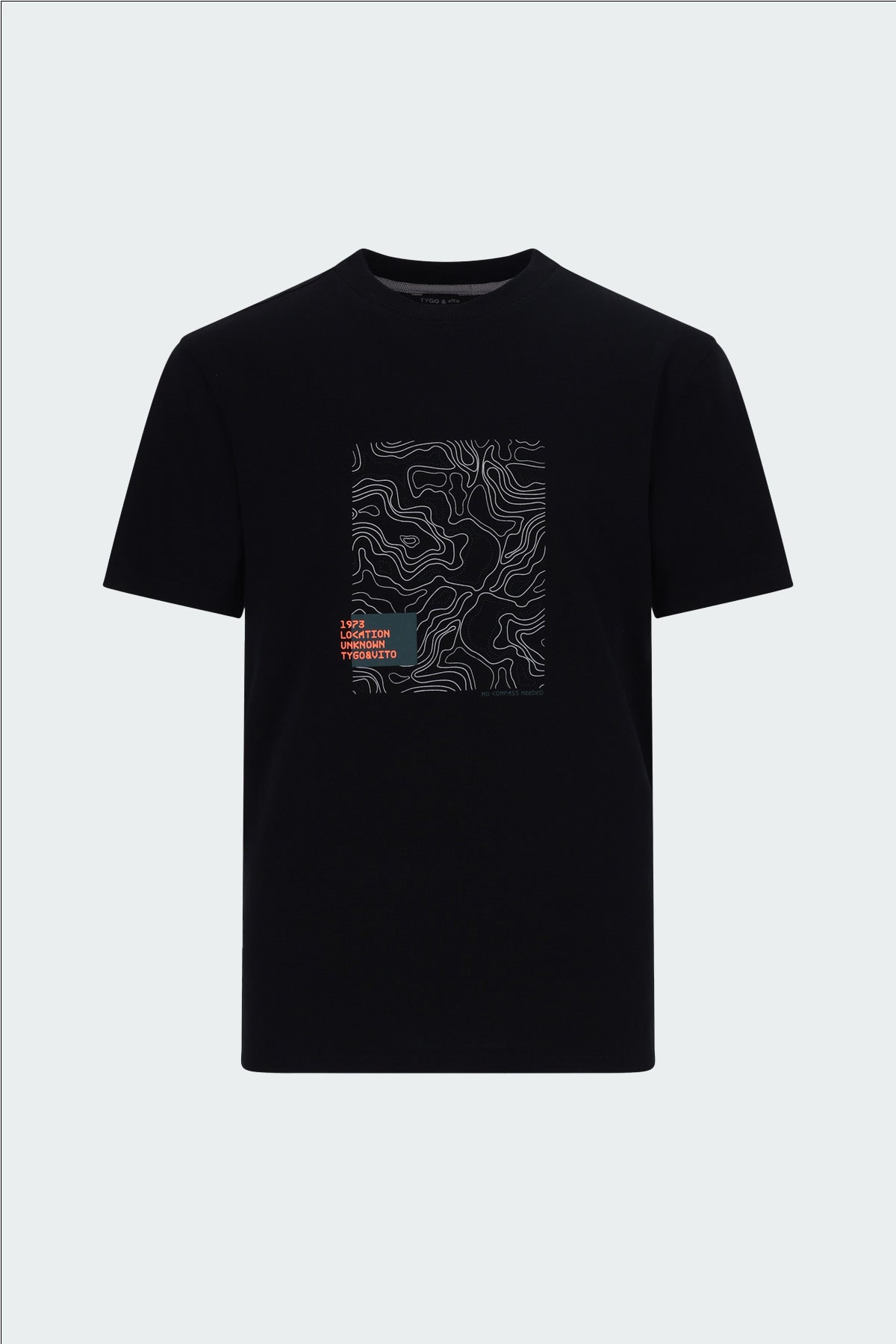 TYGO & vito T-shirt DEX Zwart