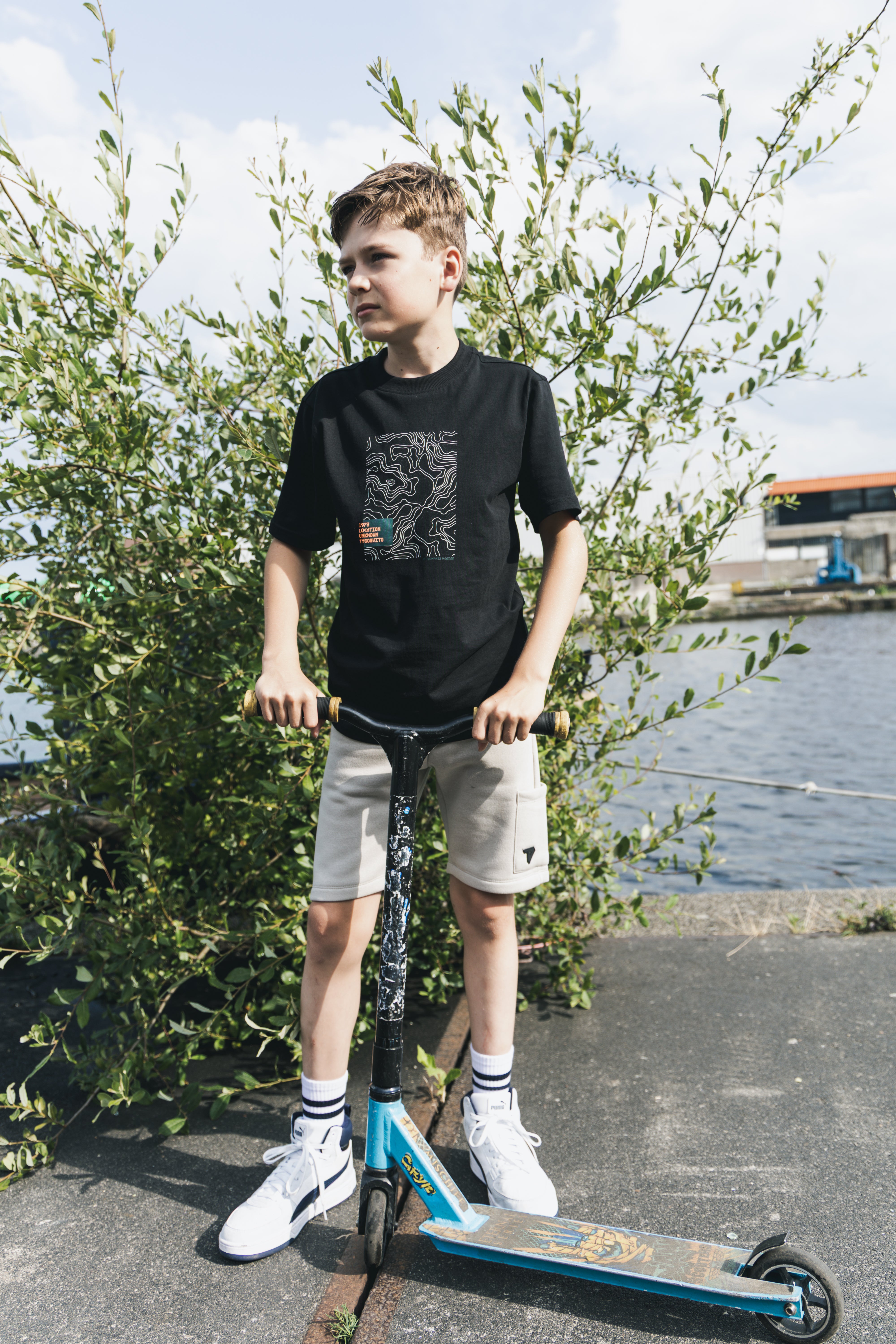 TYGO & vito T-shirt DEX Zwart