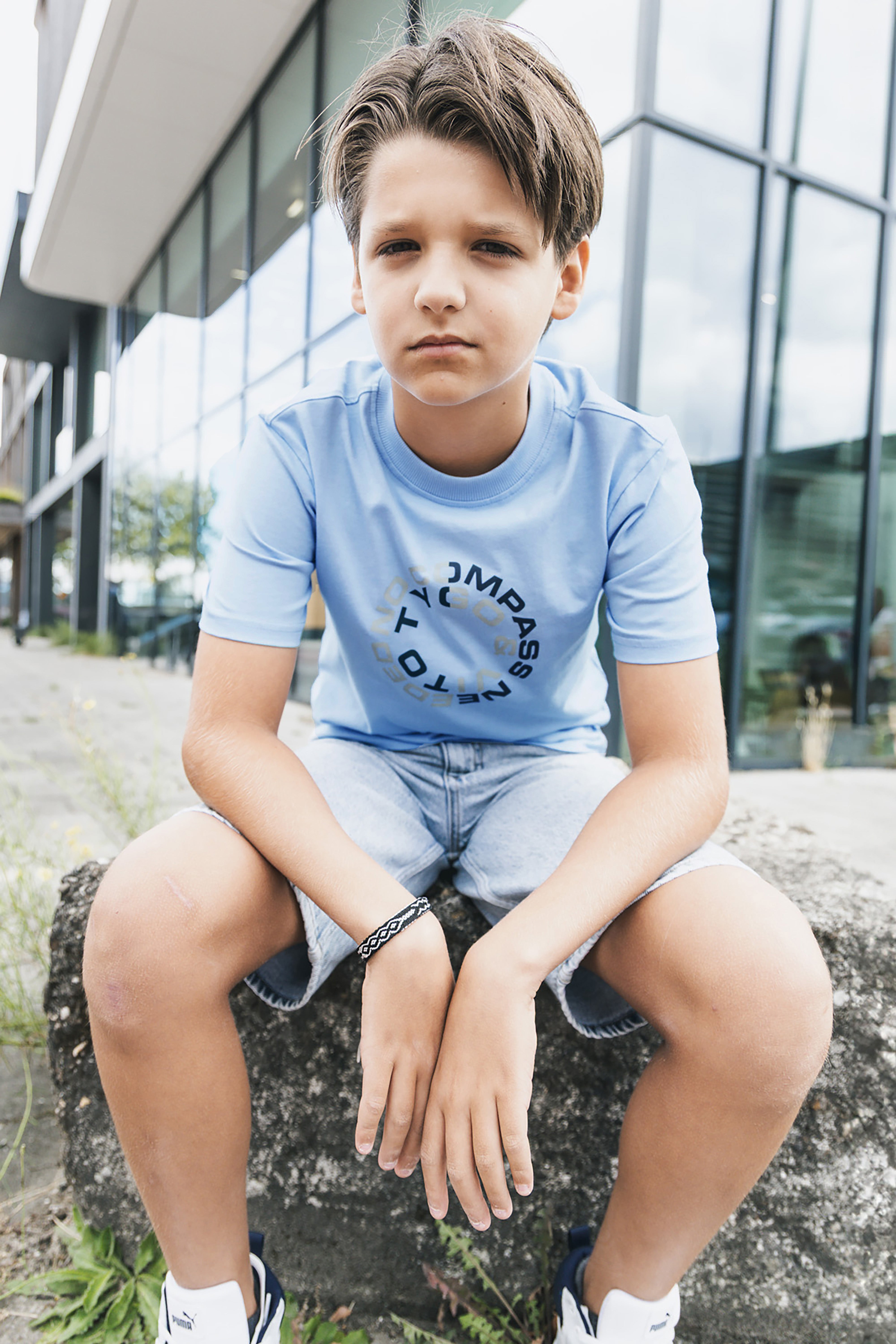 TYGO & vito T-shirt DEX Blauw
