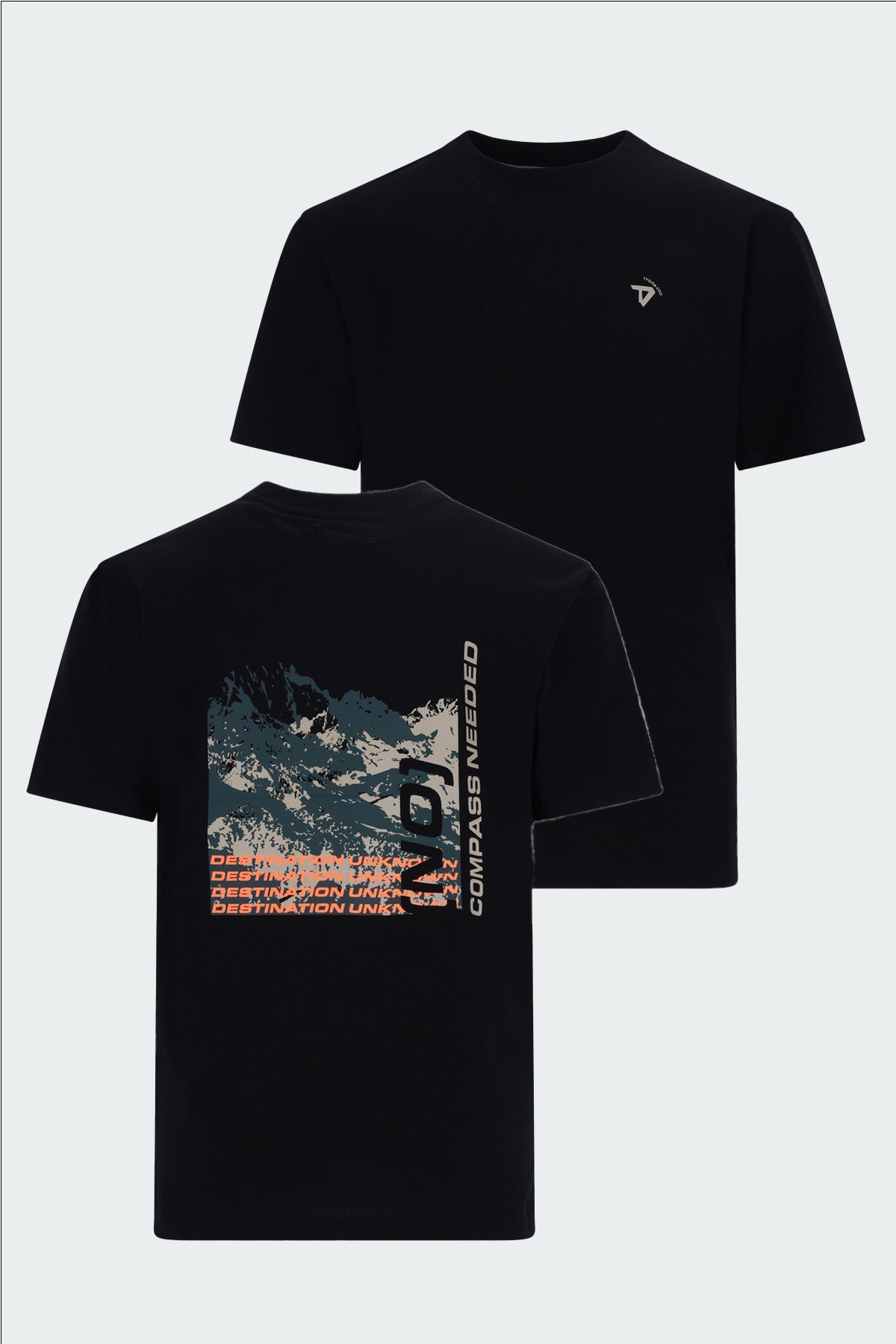 TYGO & vito T-shirt DOLAN Zwart