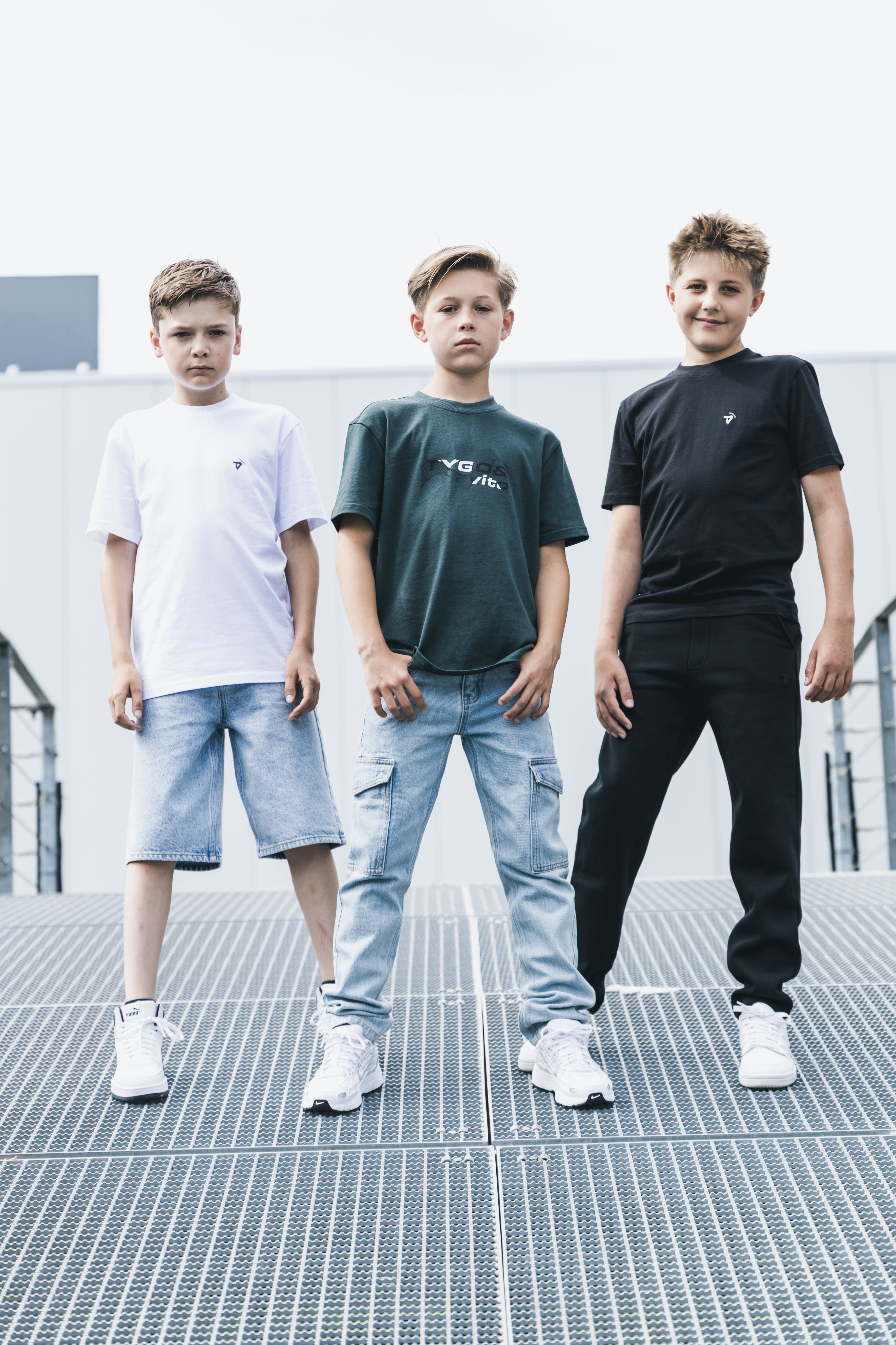 T-shirt Loosefit Drace Donkergroen