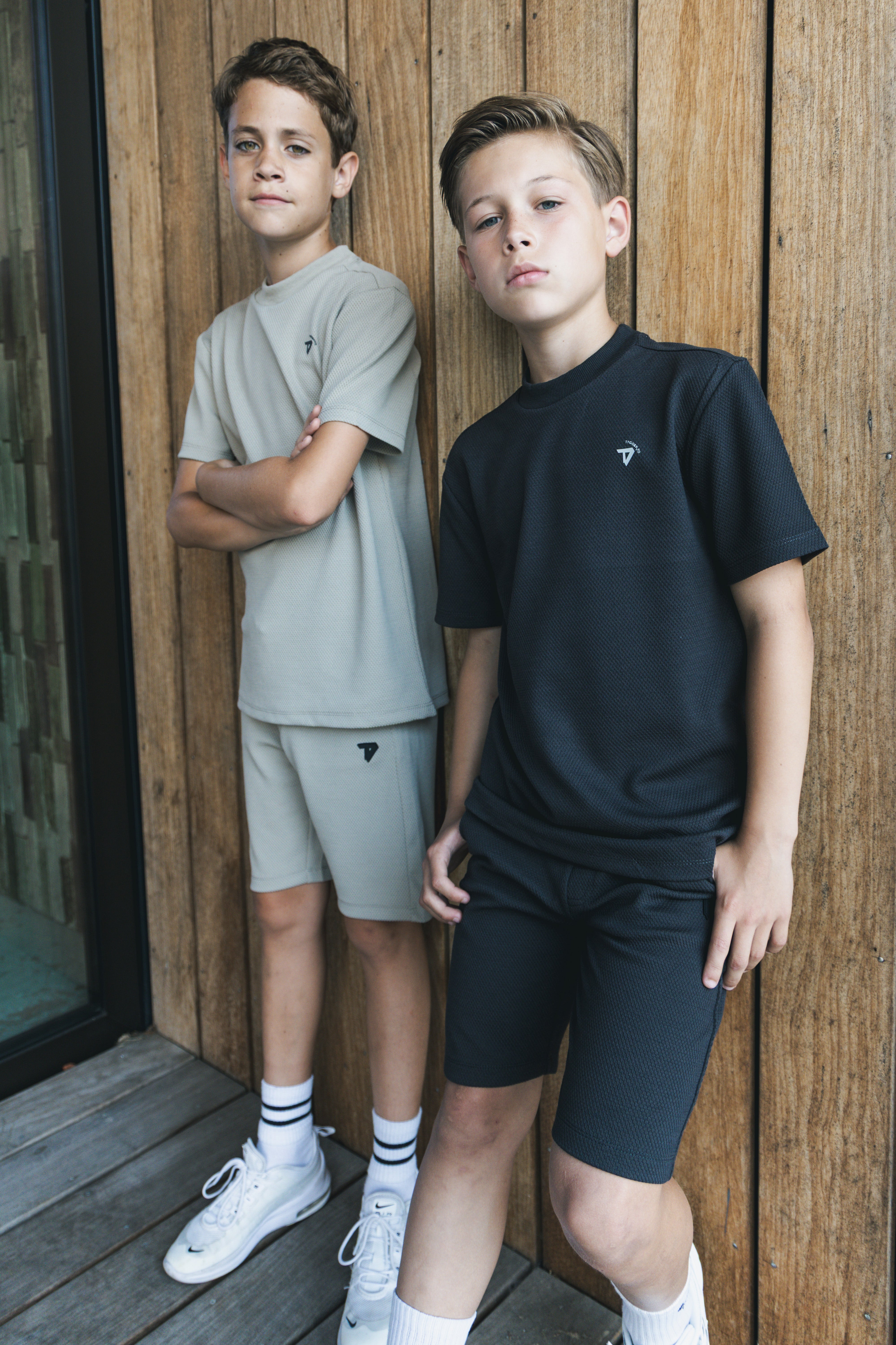 TYGO & vito Sweatshort BEN Donkergrijs