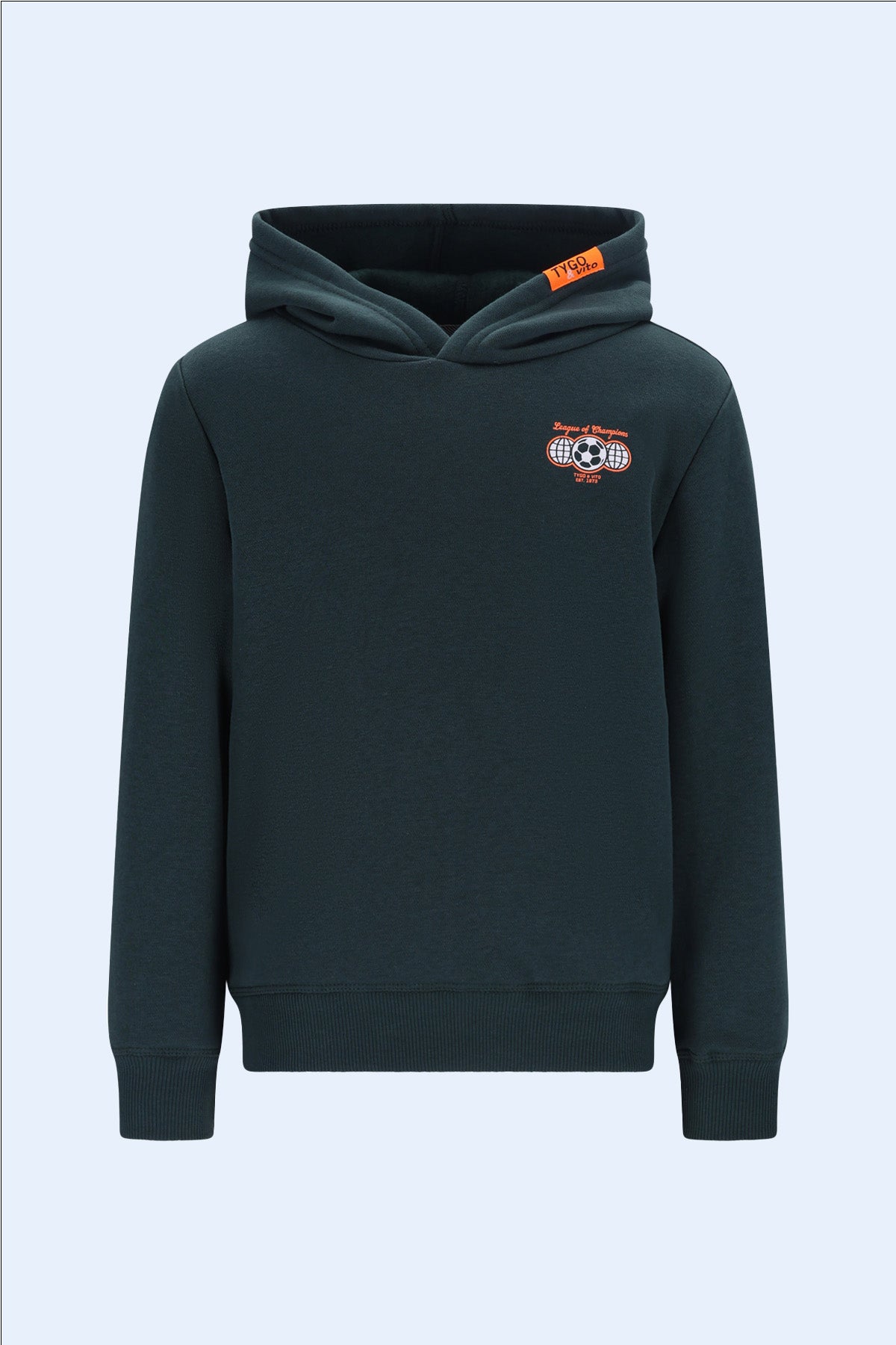 Hoodie Hank Donkergroen