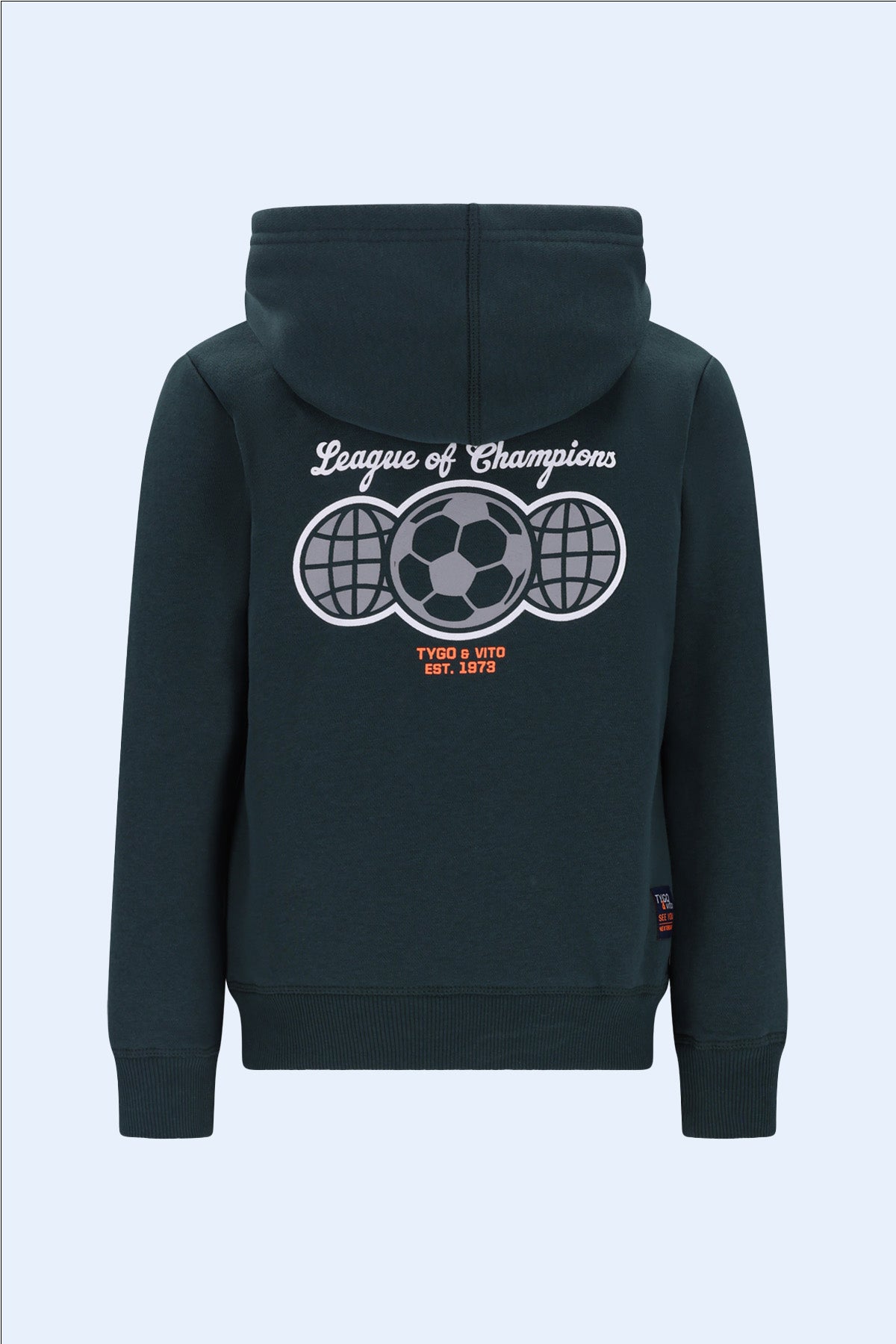 Hoodie Hank Donkergroen