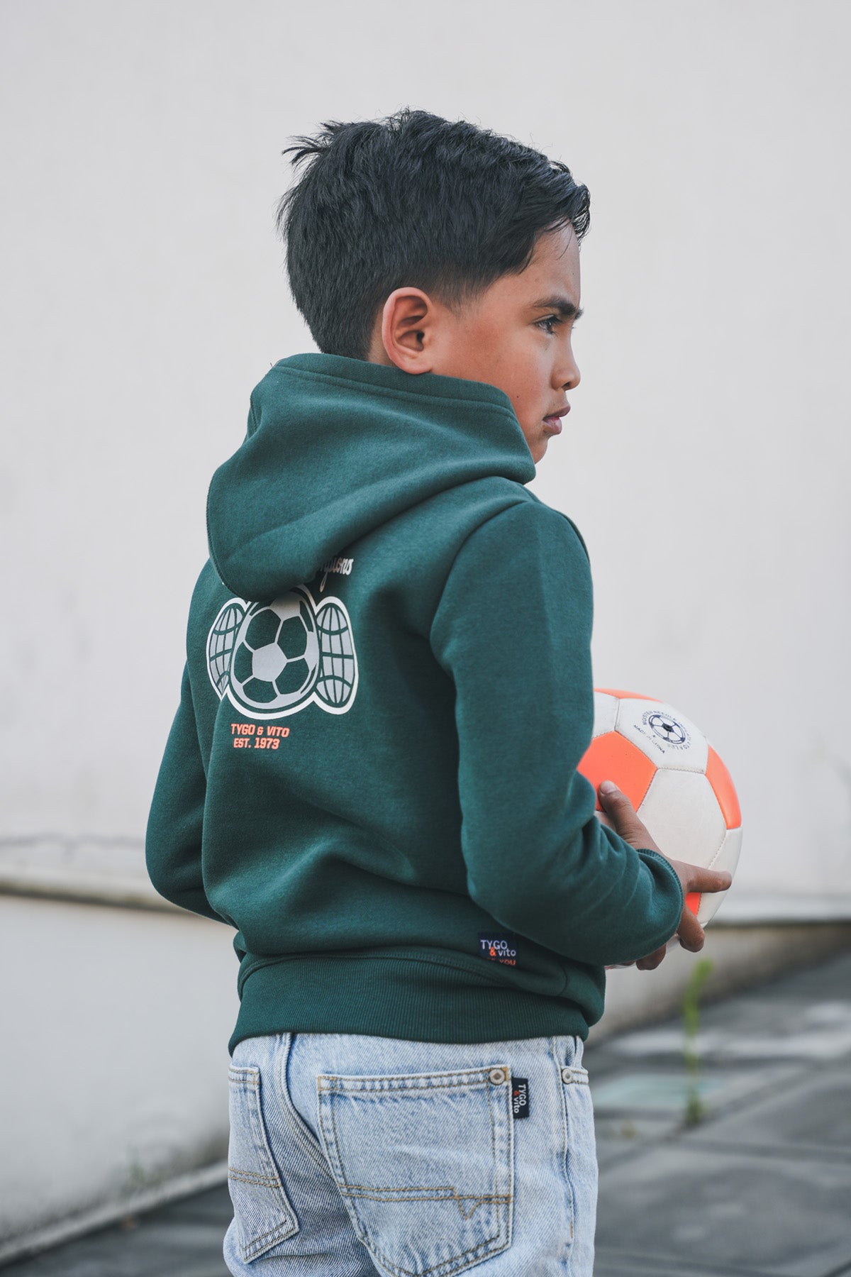 Hoodie Hank Dark Green