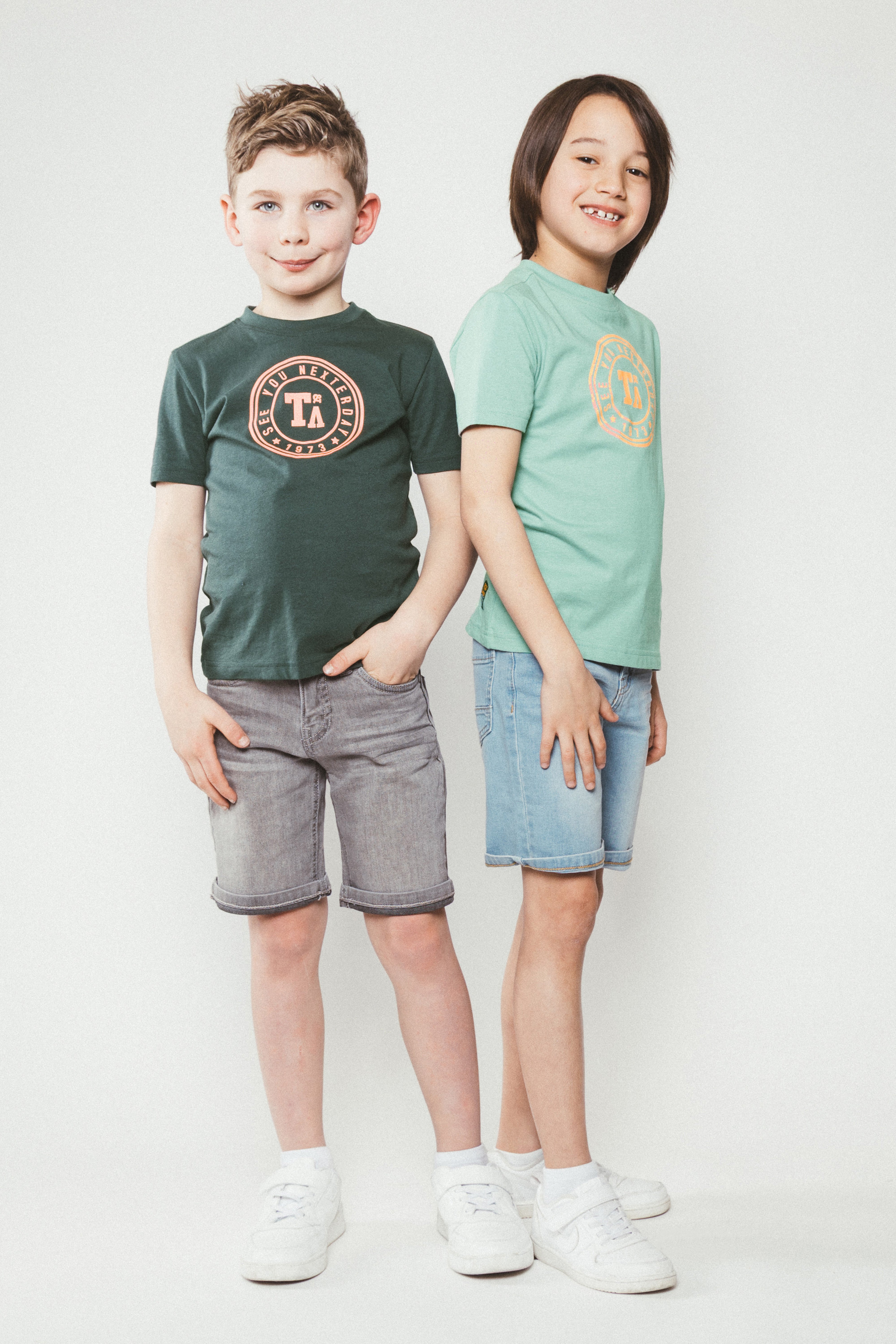 TYGO & vito T-shirt VESPER Donkergroen