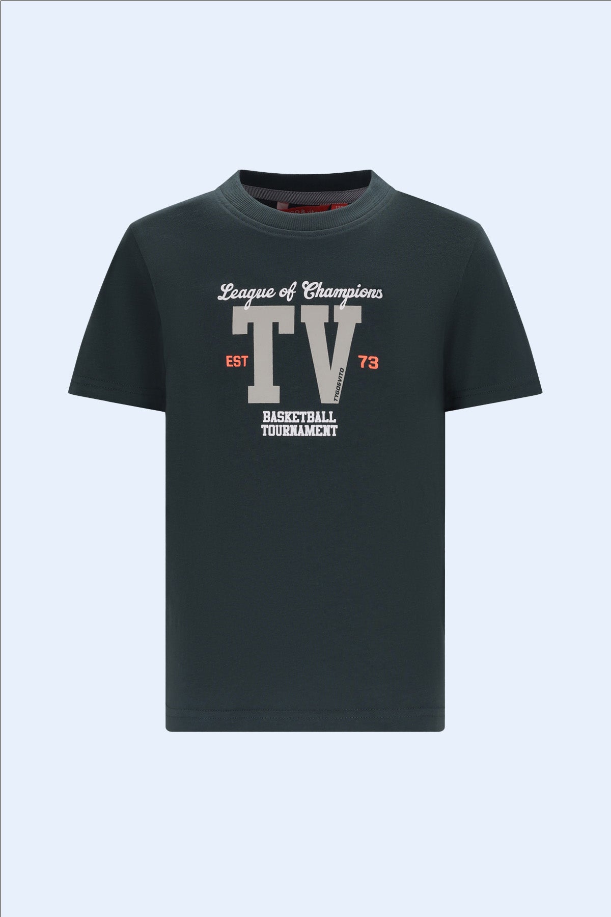TYGO & vito T-shirt JAIMY Donkergroen