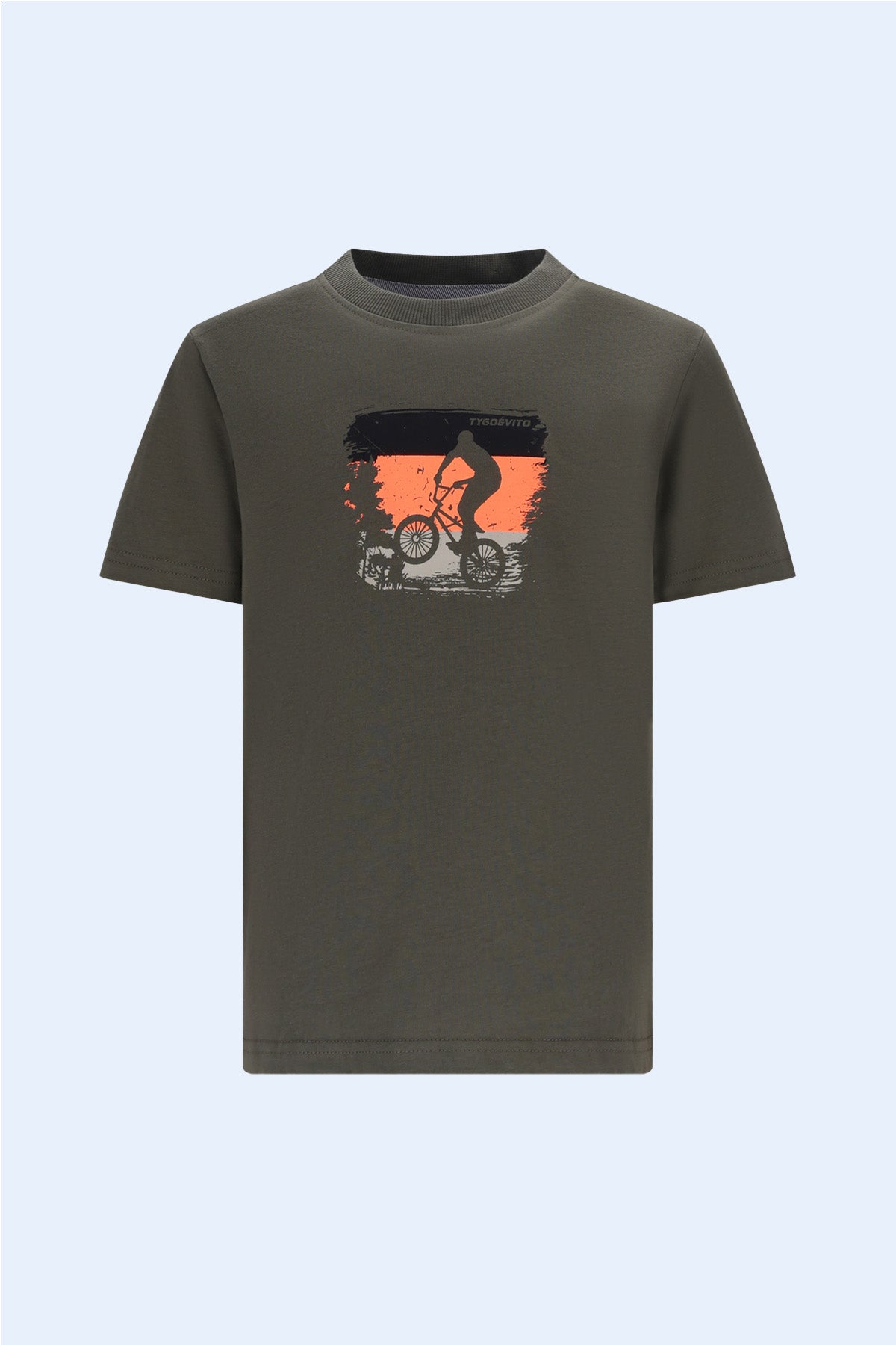 T-shirt Jaimy Olijfgroen