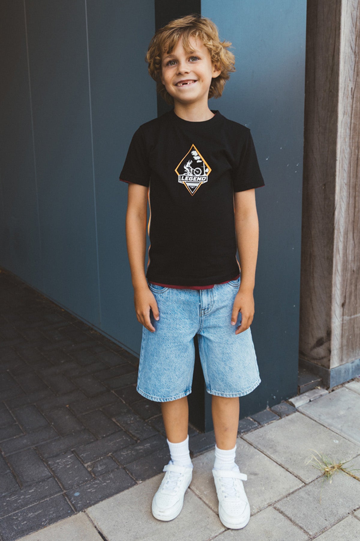 T-shirt Wessel Zwart